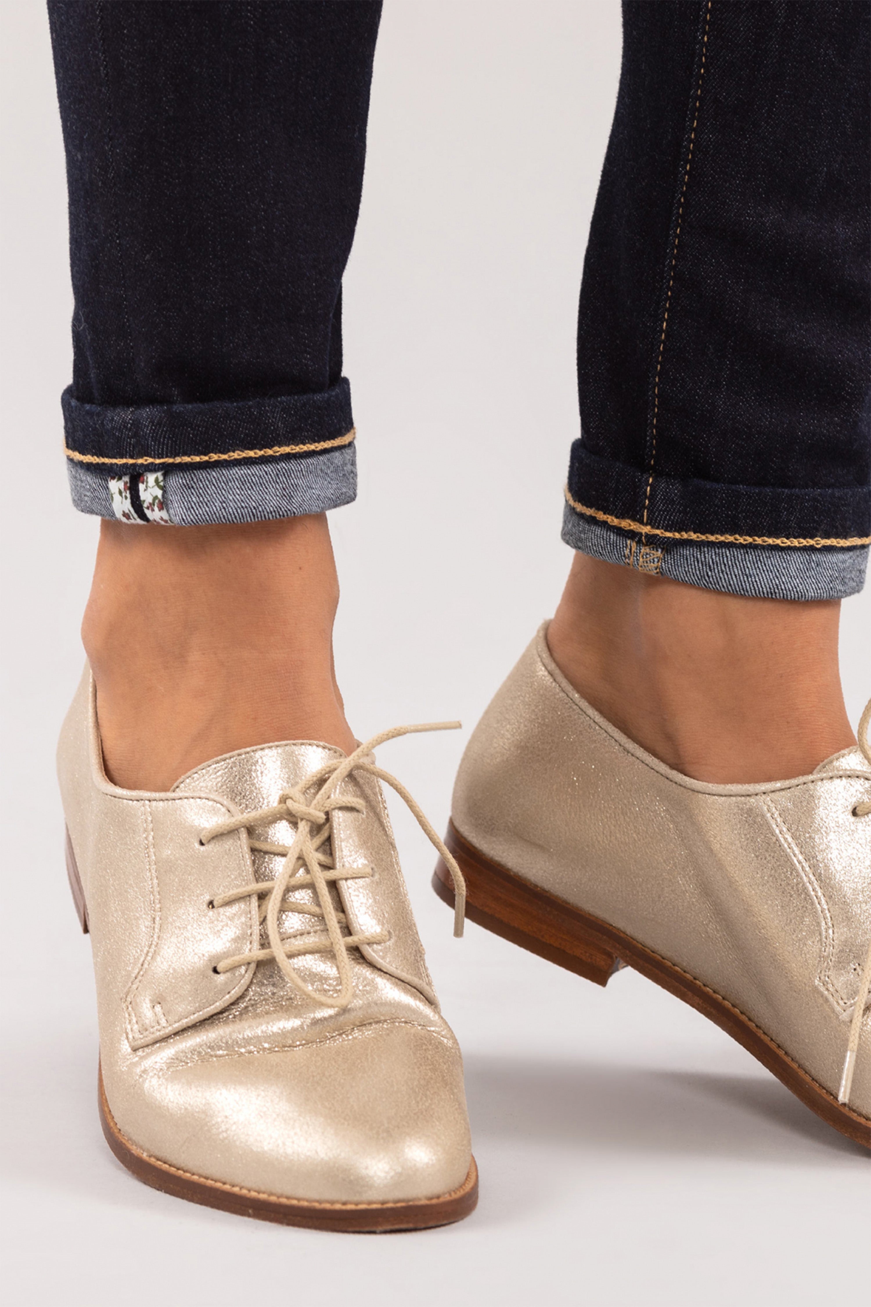 Jean Slim Taille Haute Brut