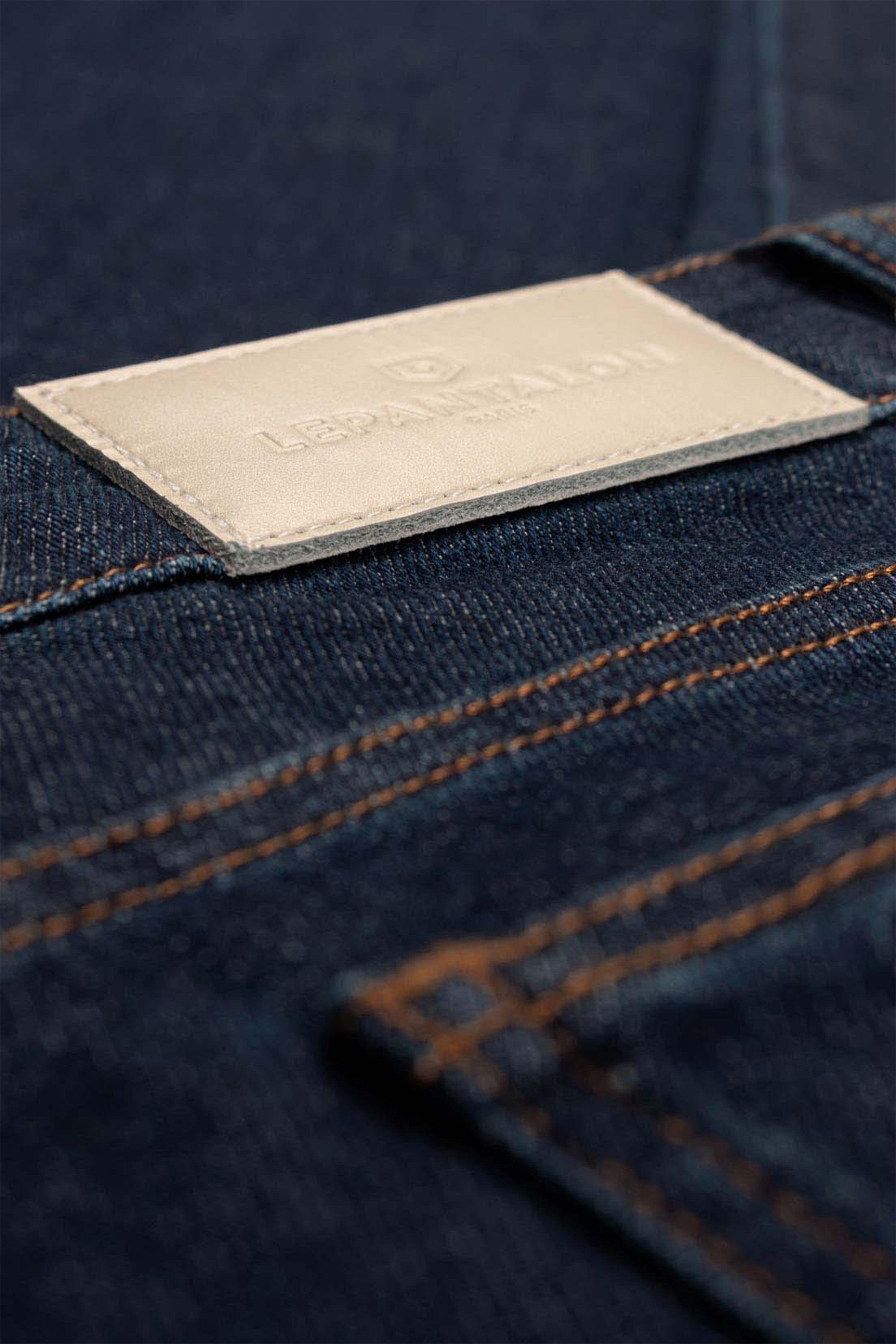 Jean slim vintage bleu