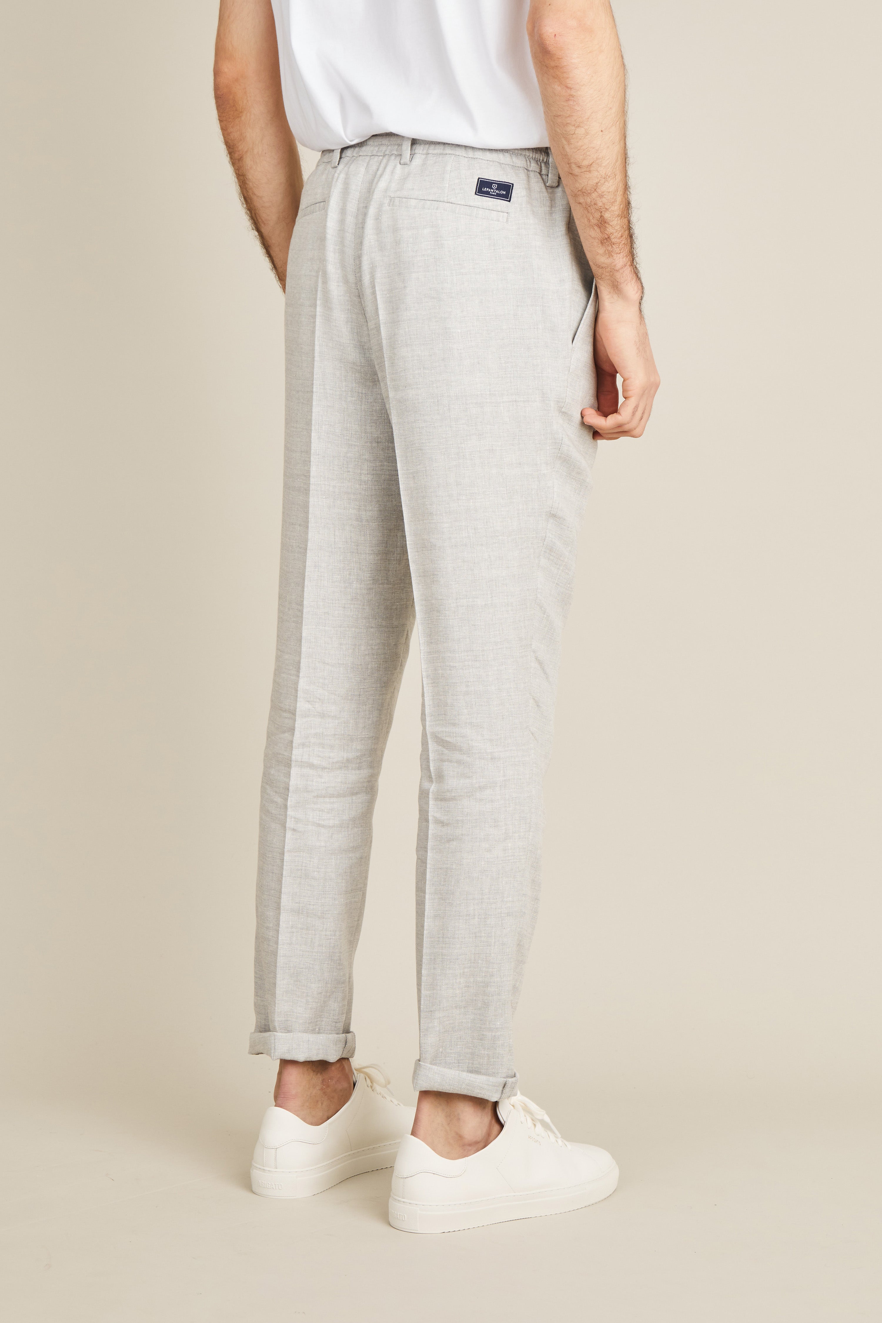 Light grey chevron jogpants