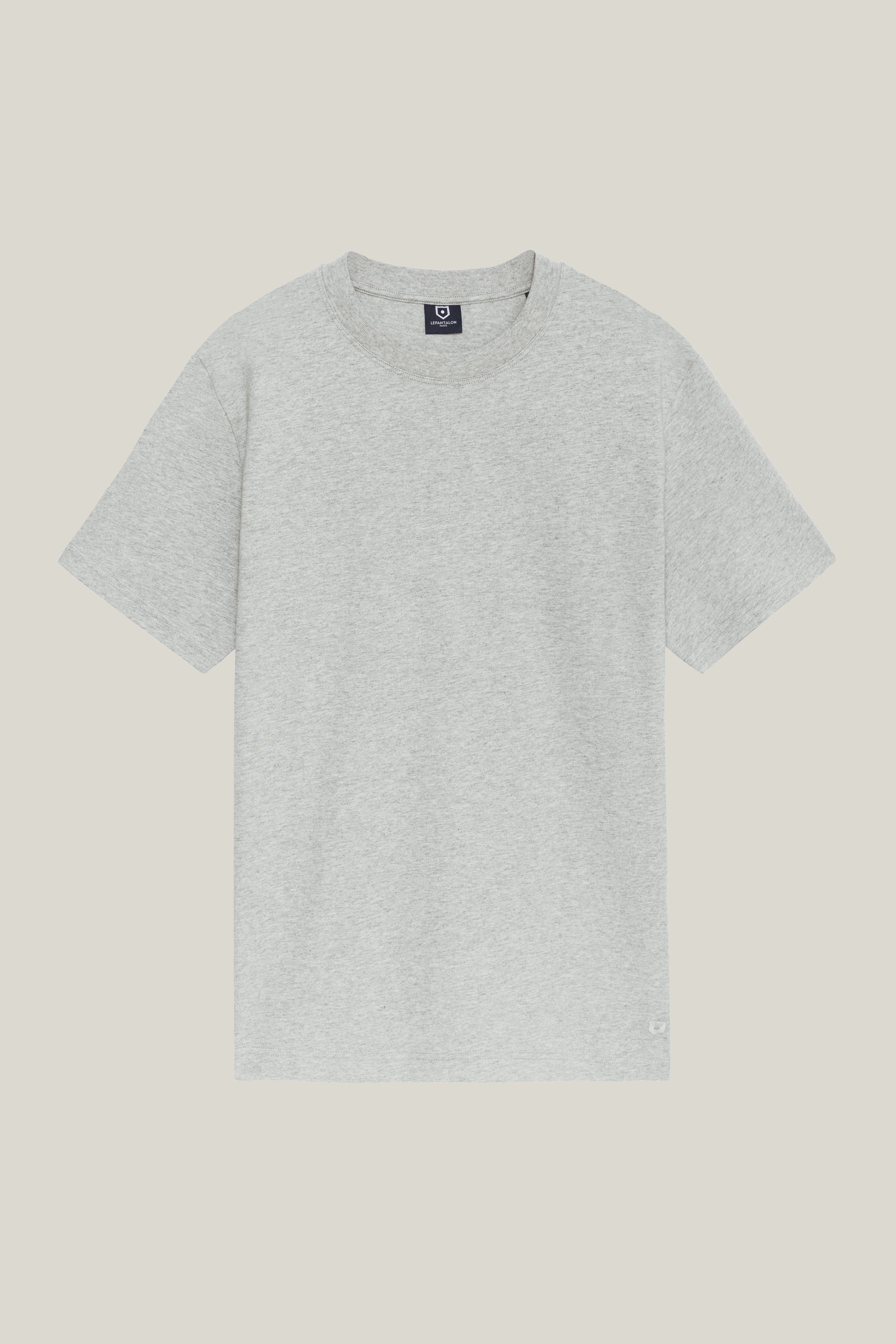 Tee-shirt gris chiné