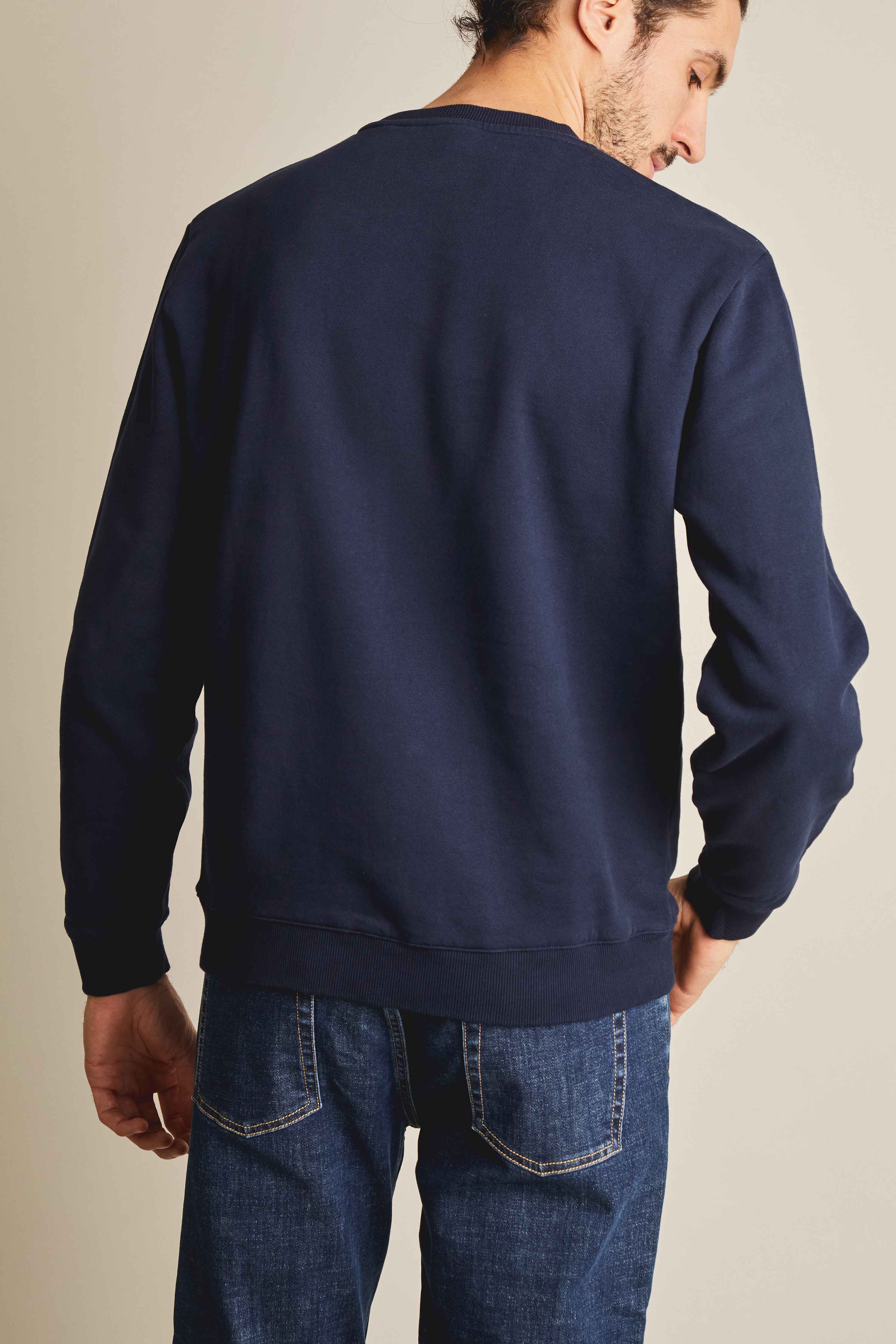 Navy blue sweatshirt
