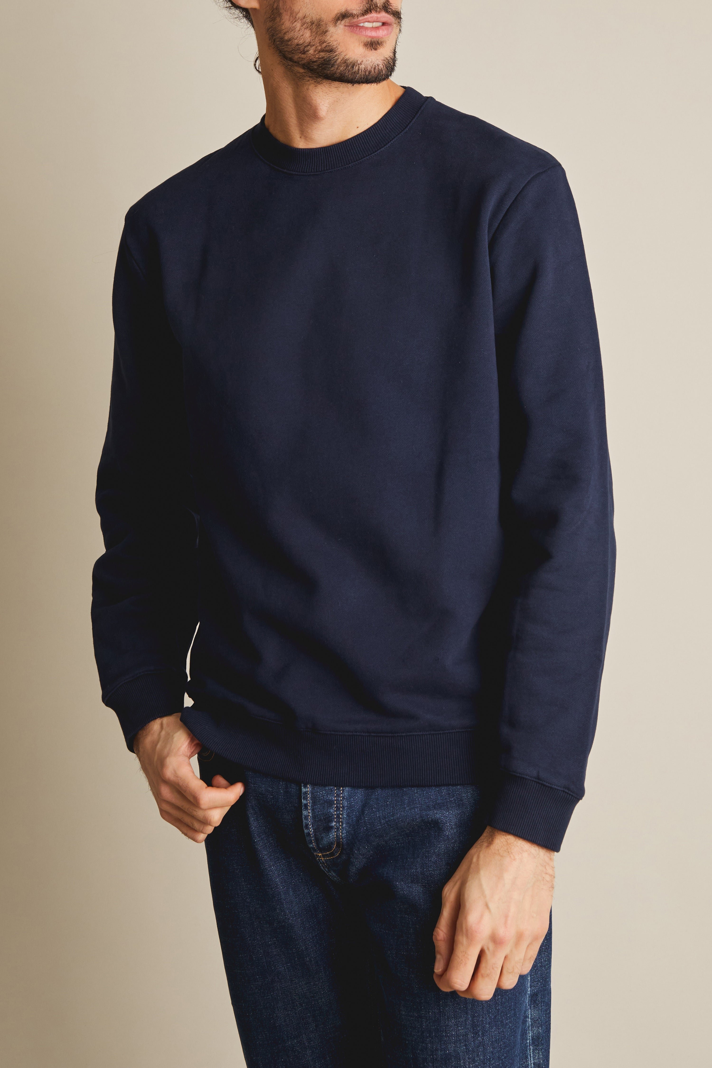 Navy blue sweatshirt