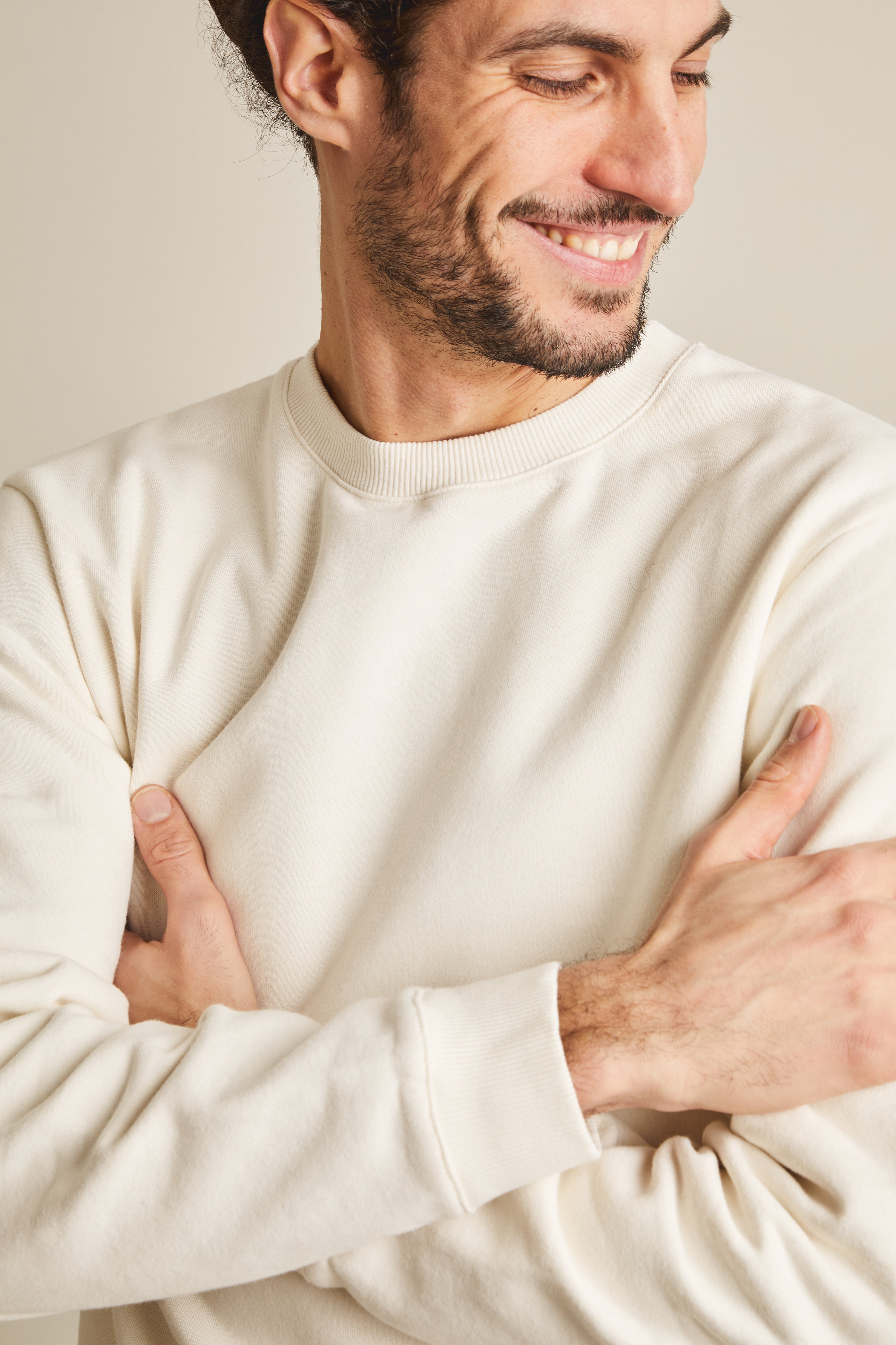 Sweat écru