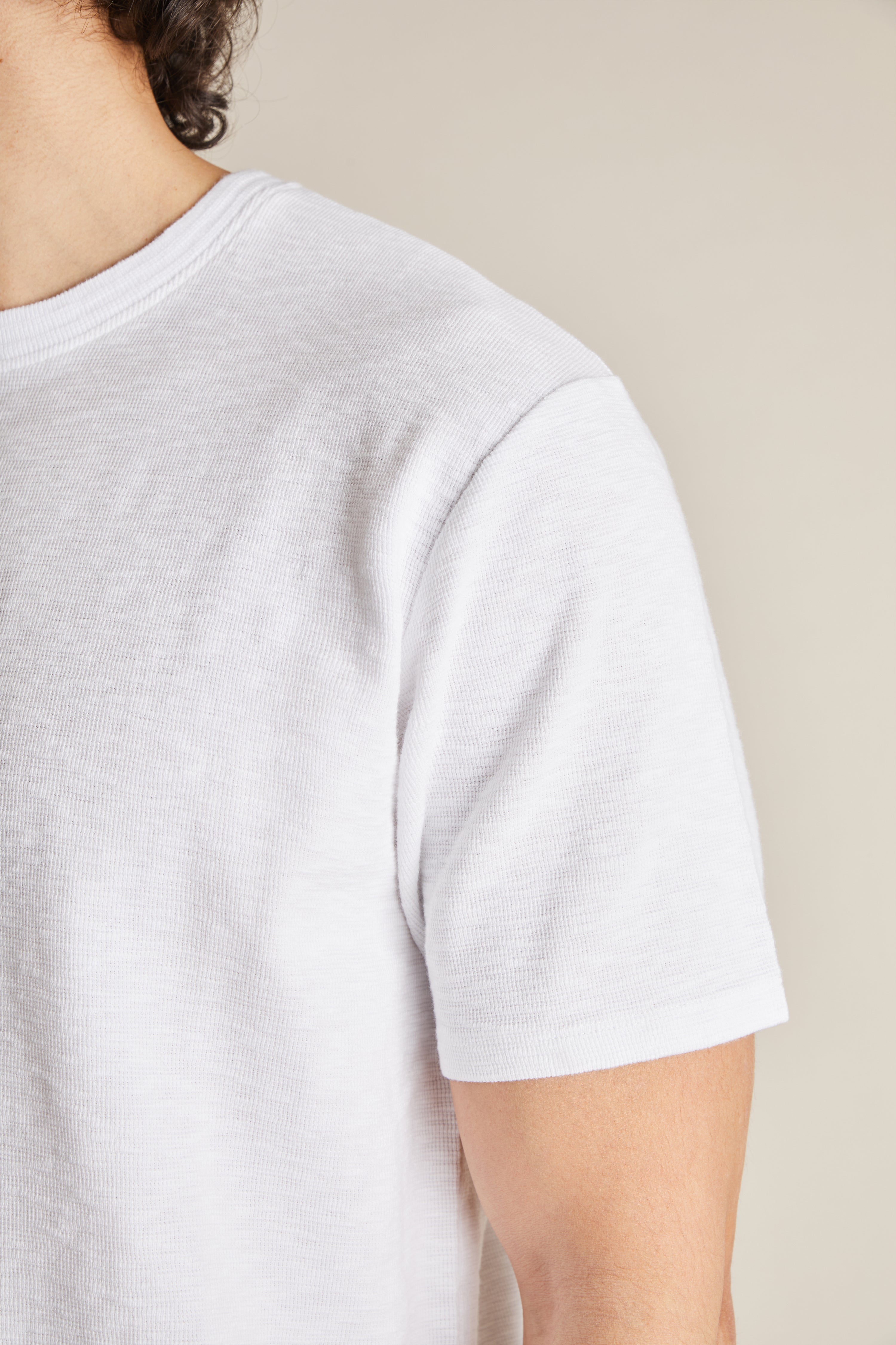 Tee-shirt texturé blanc