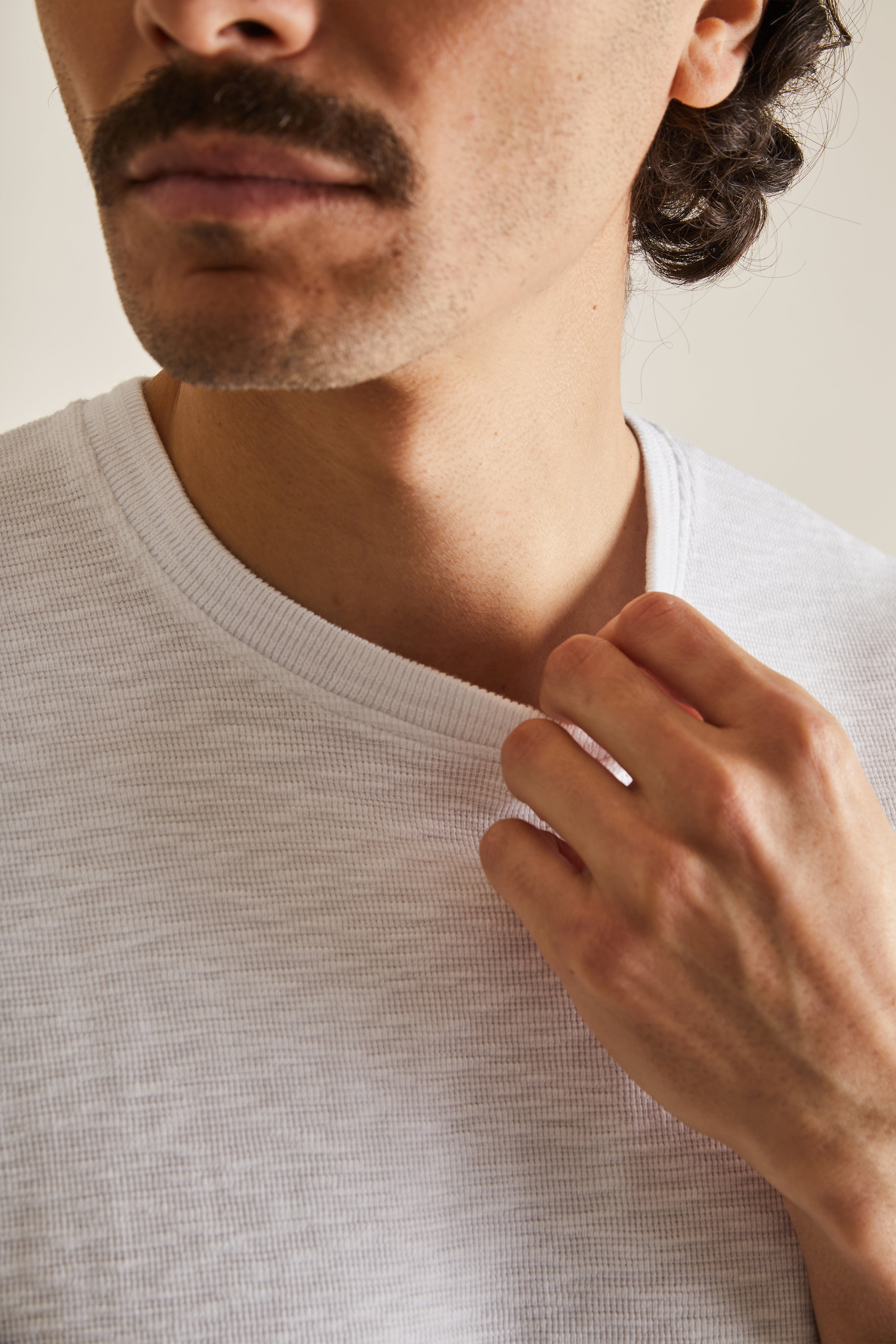 Tee-shirt texturé blanc