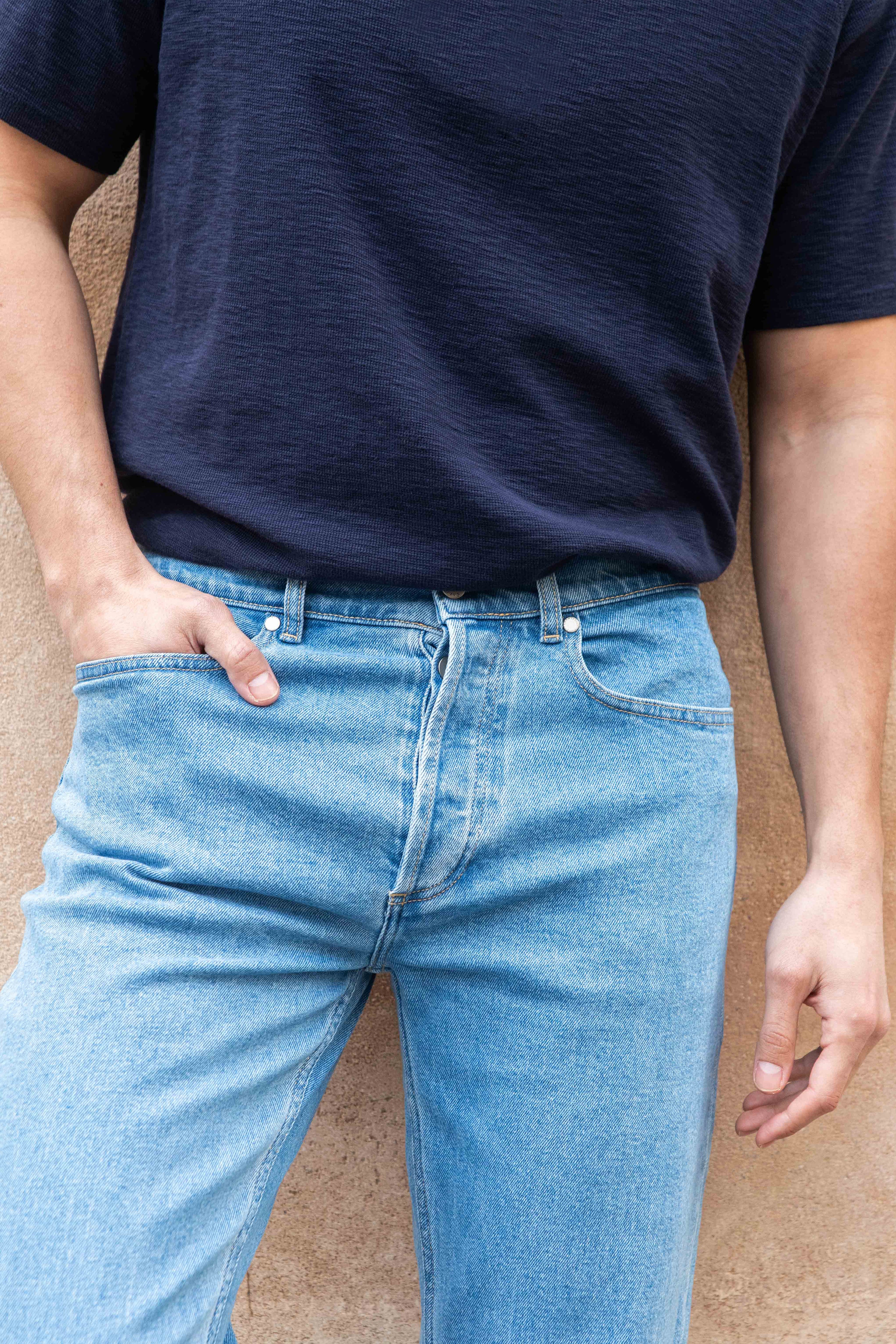 Medium blue classic jeans