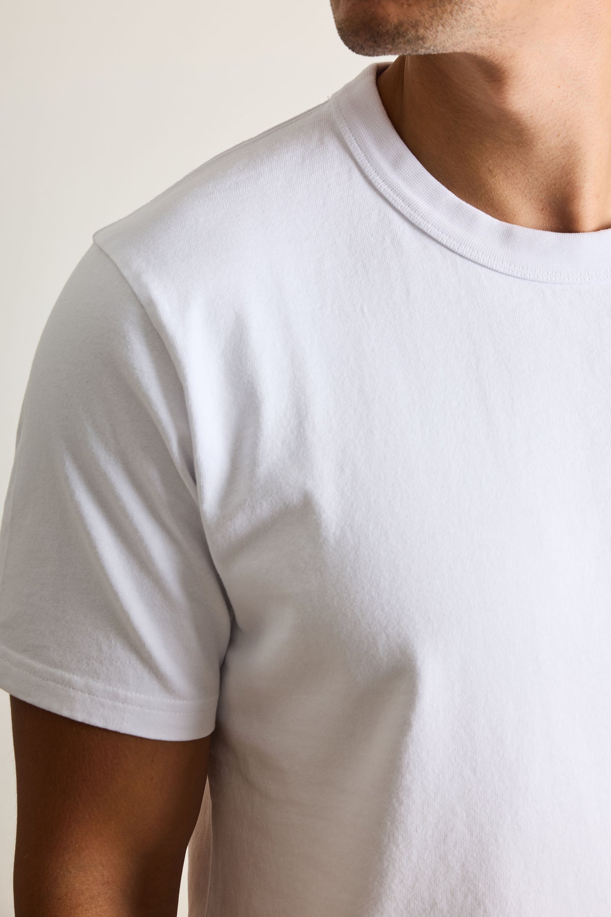 Tee-shirt coton épais blanc