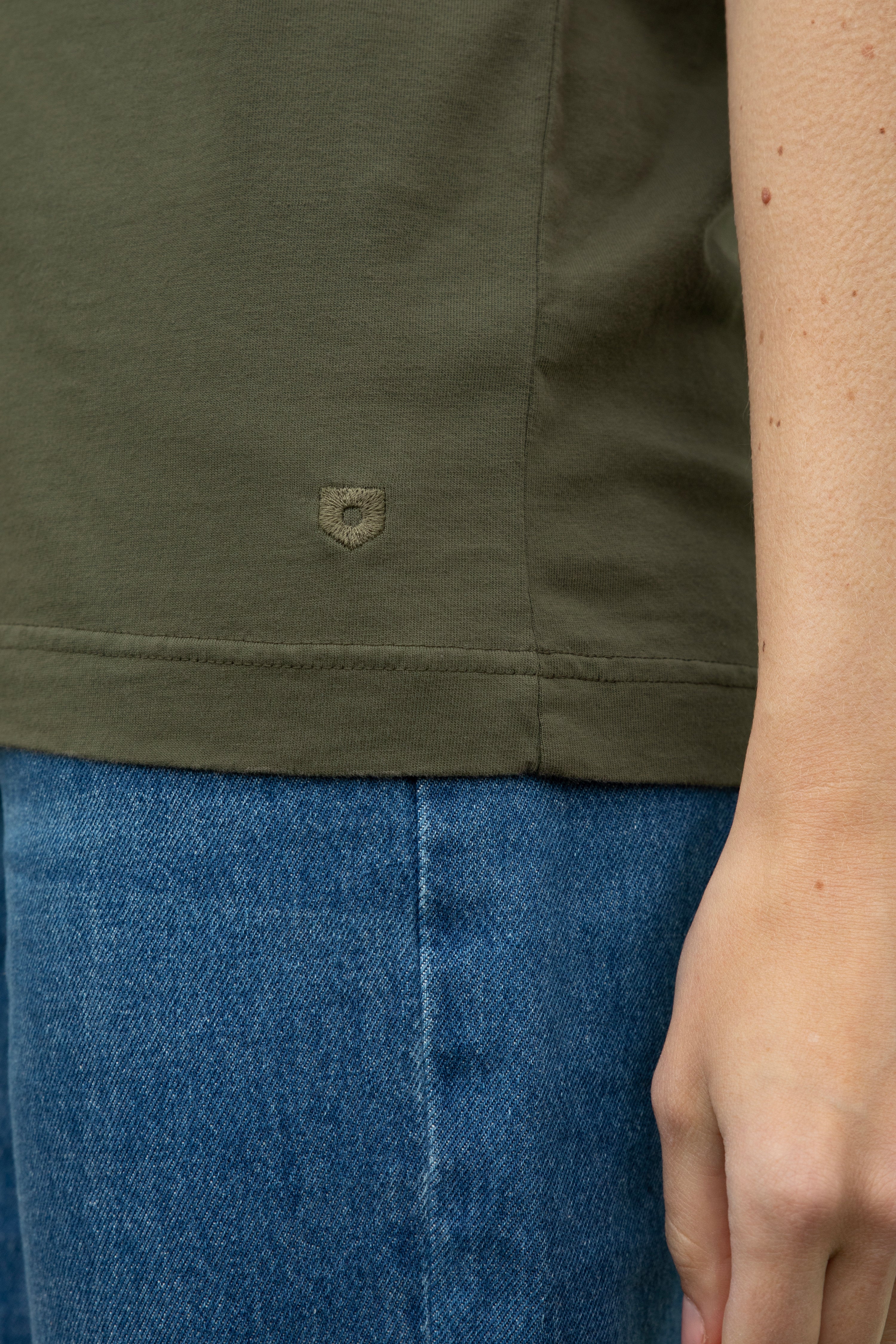 Tee-shirt kaki