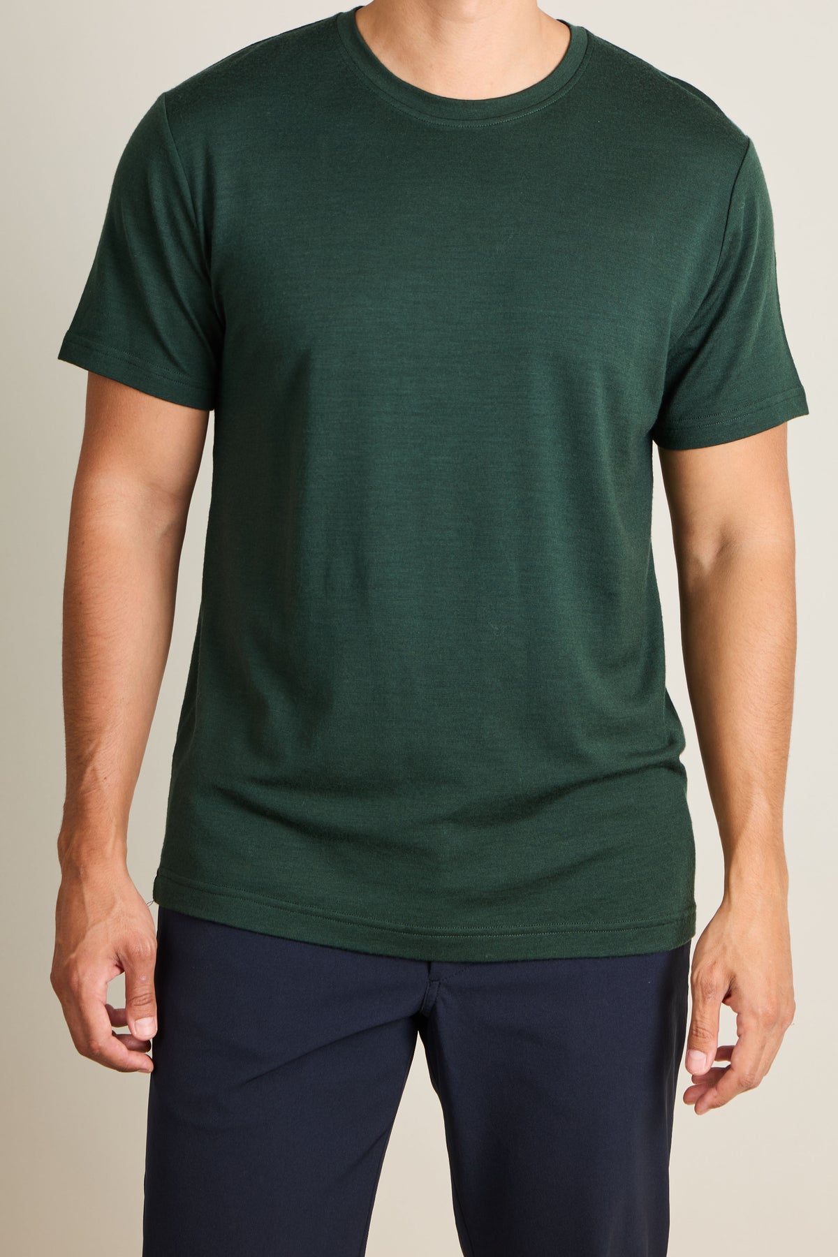 Green Merino T-shirt