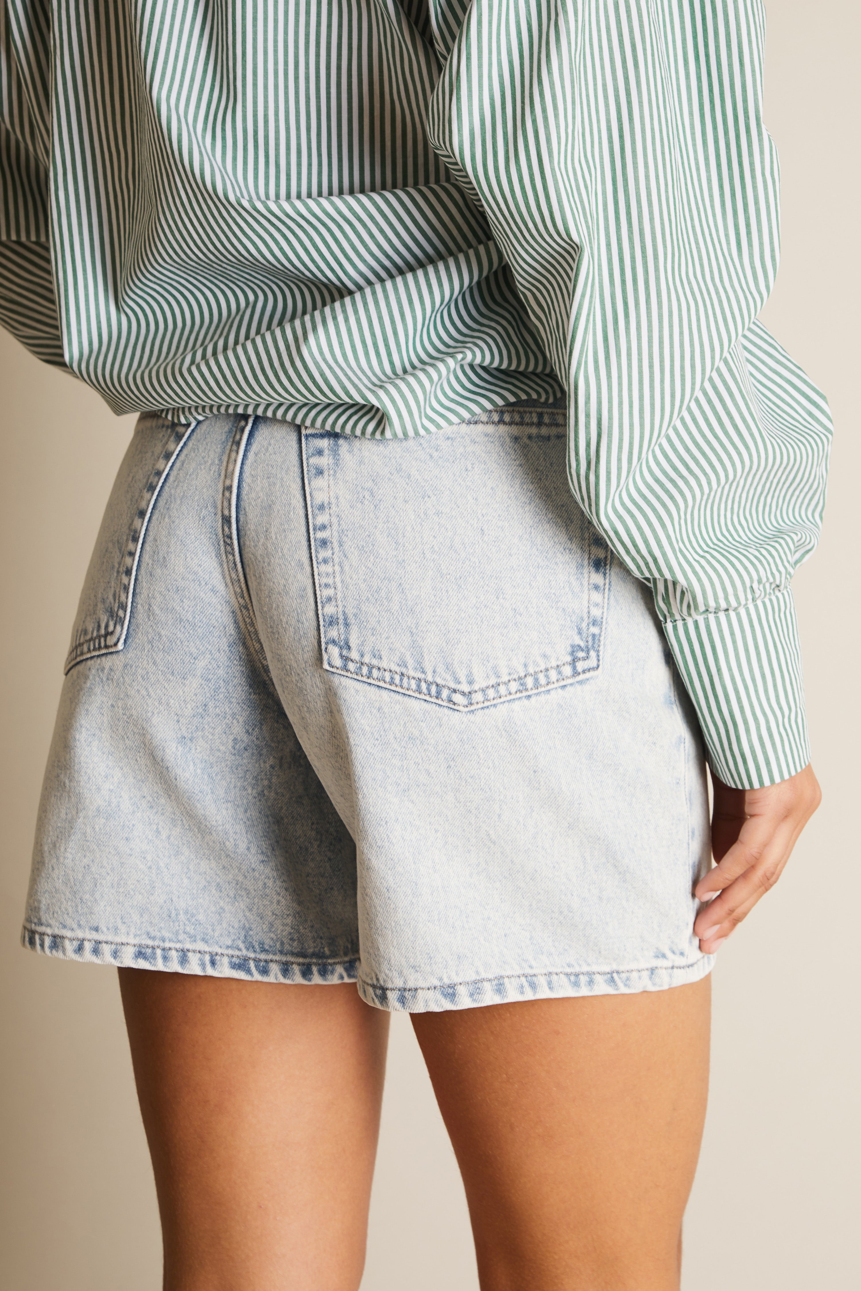 Short en jean bleached