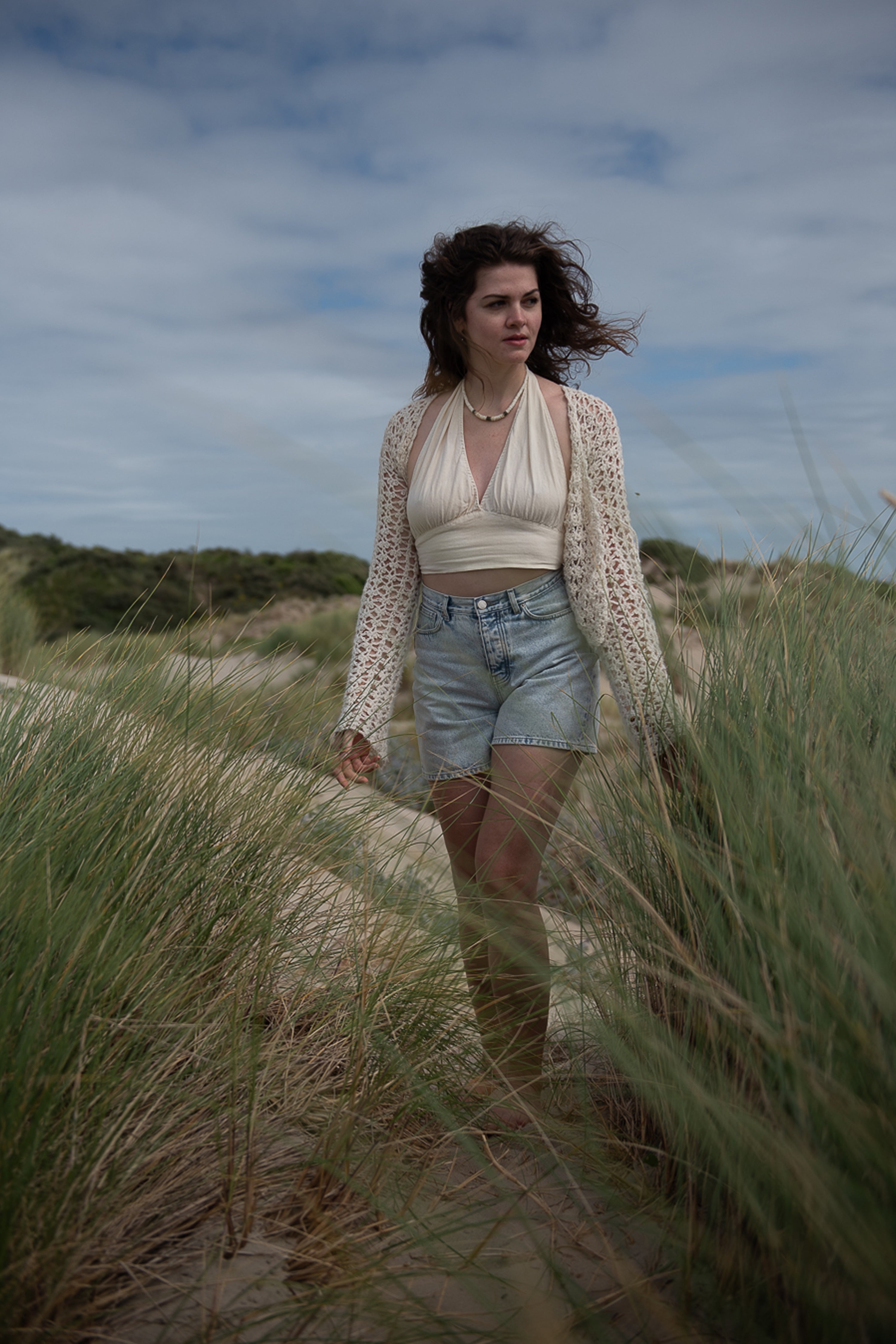Short en jean bleached