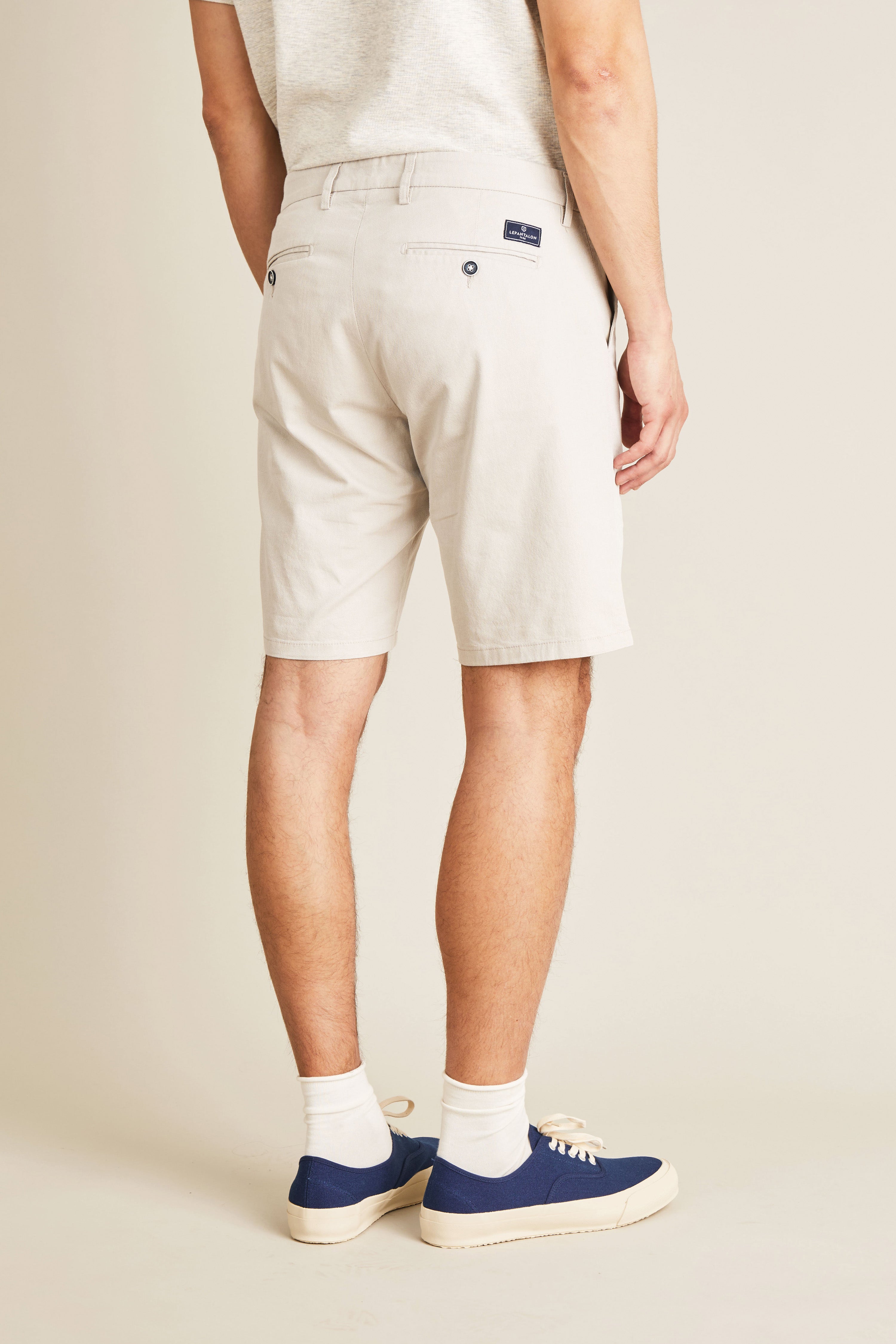 Bermuda aérien beige