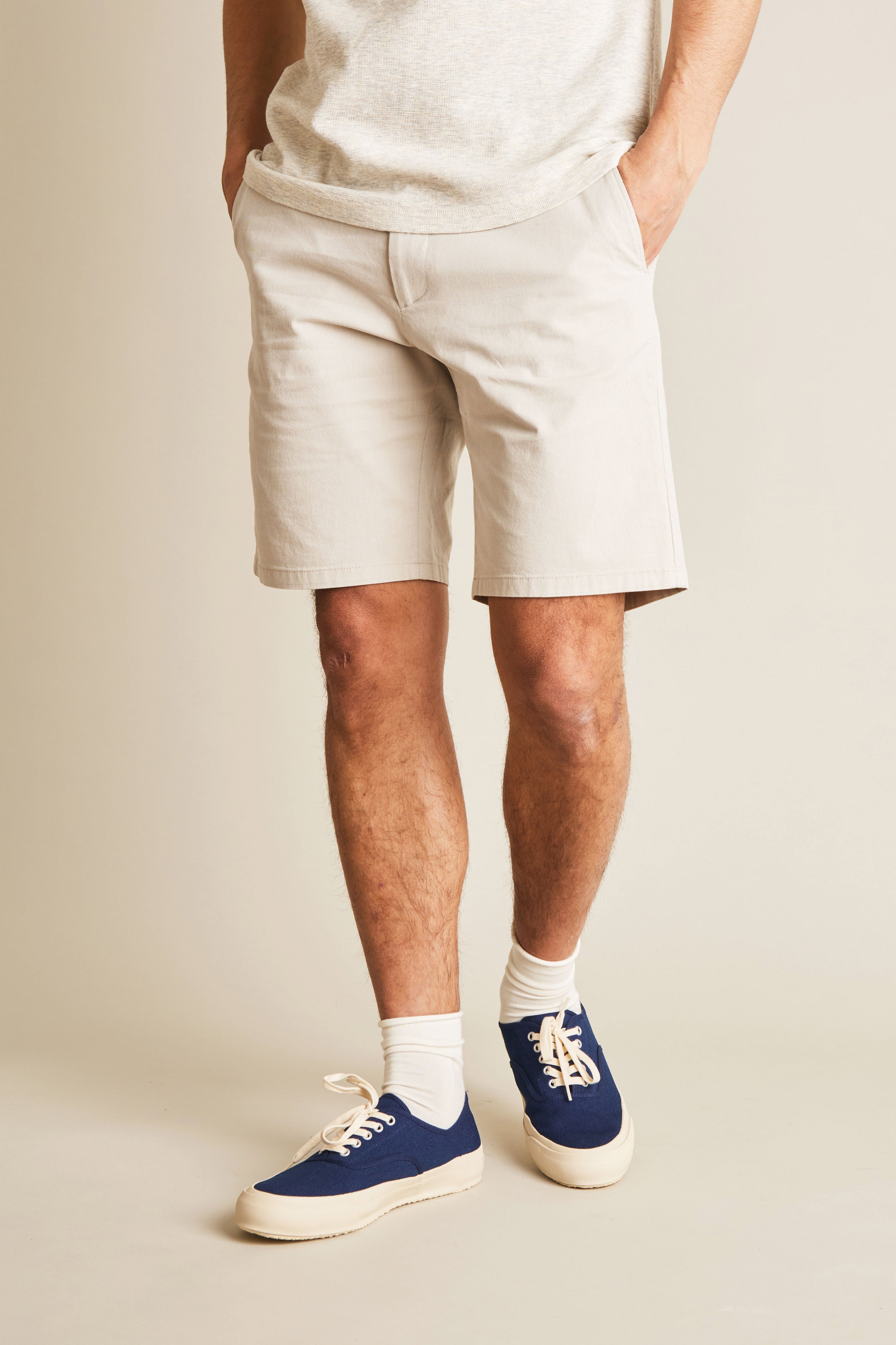 Bermuda aérien beige