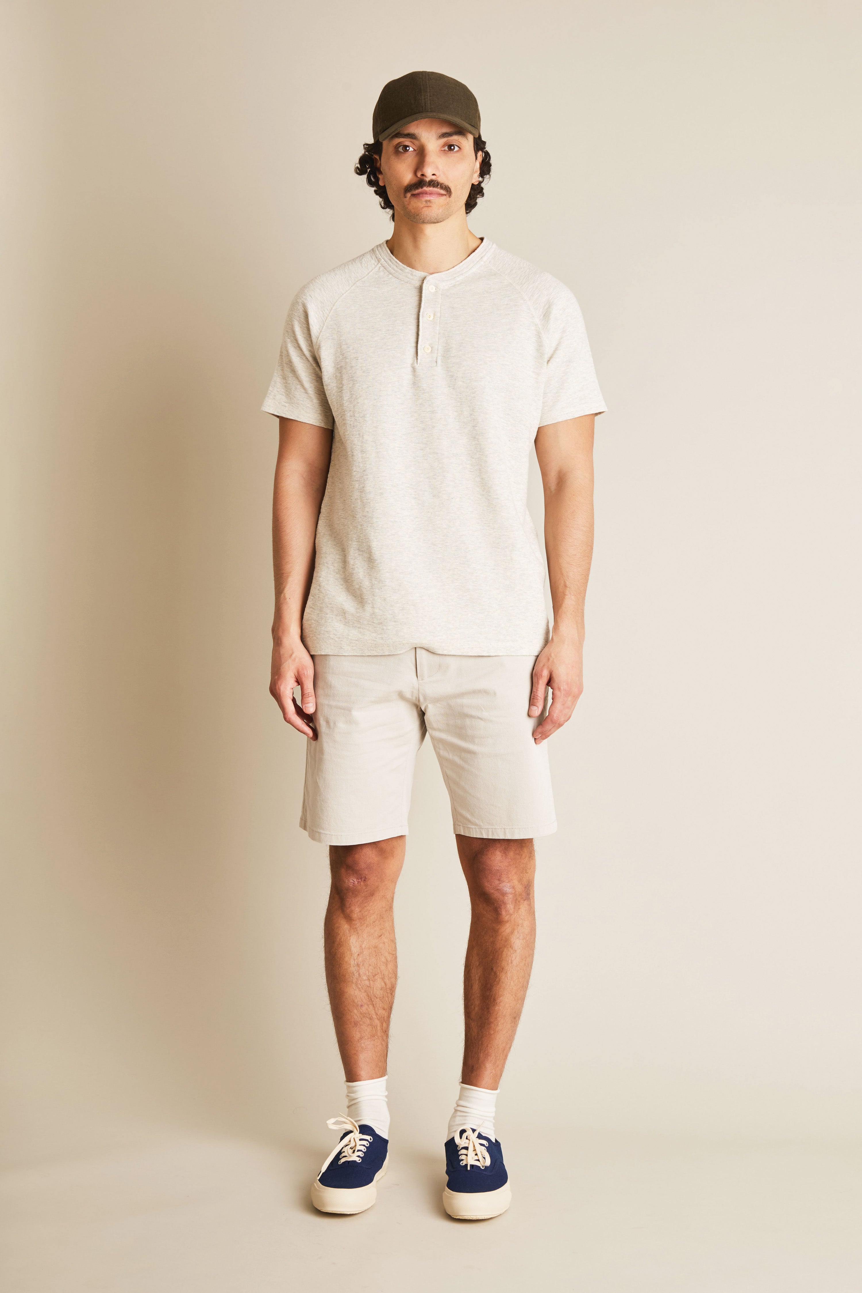 Bermuda aérien beige