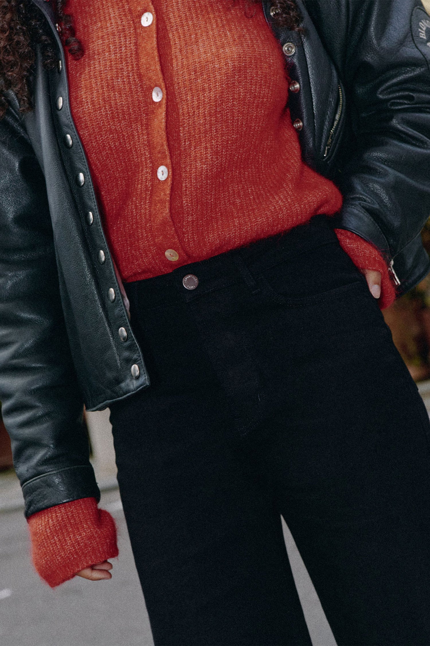 Jean flare noir