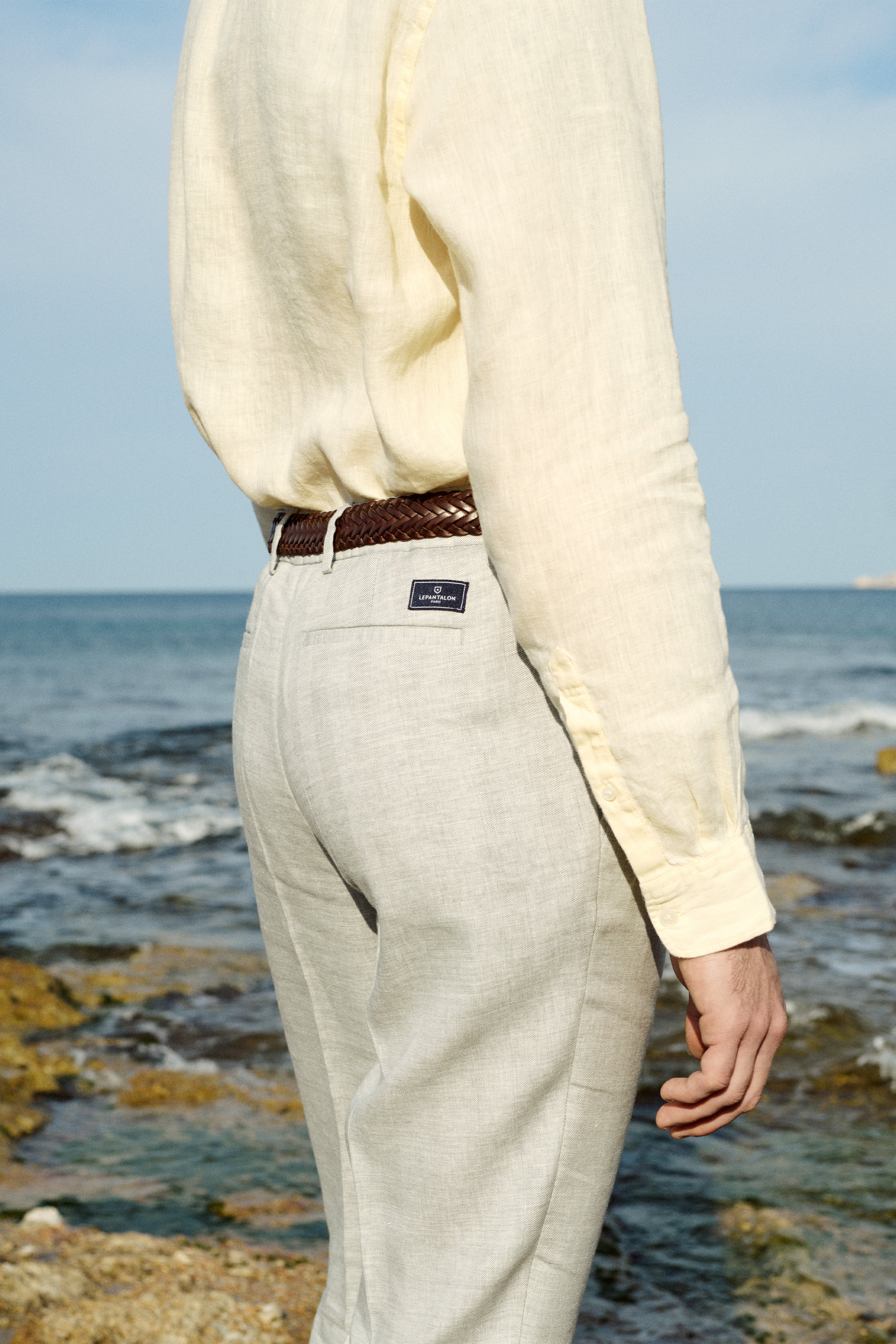 Light grey chevron jogpants