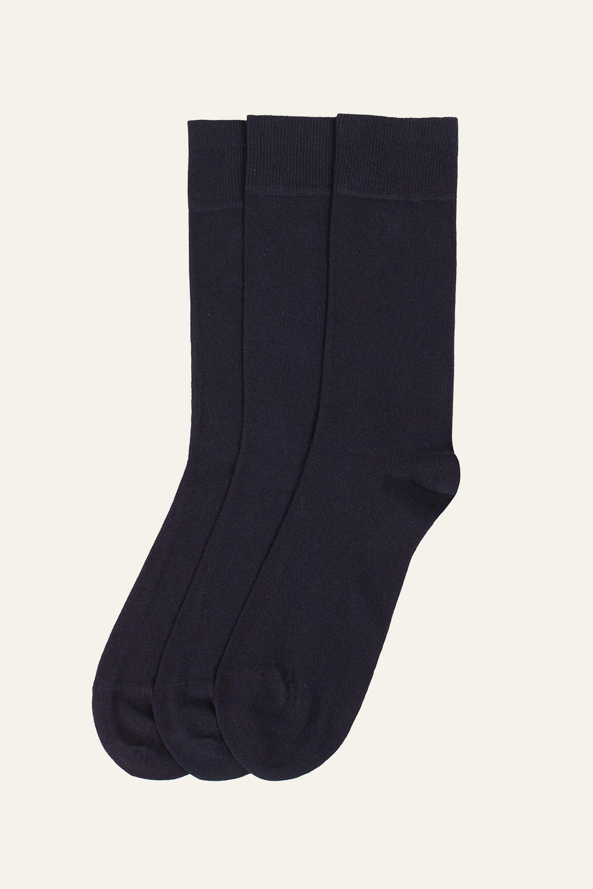 Pack 3 Chaussettes Homme bleu marine