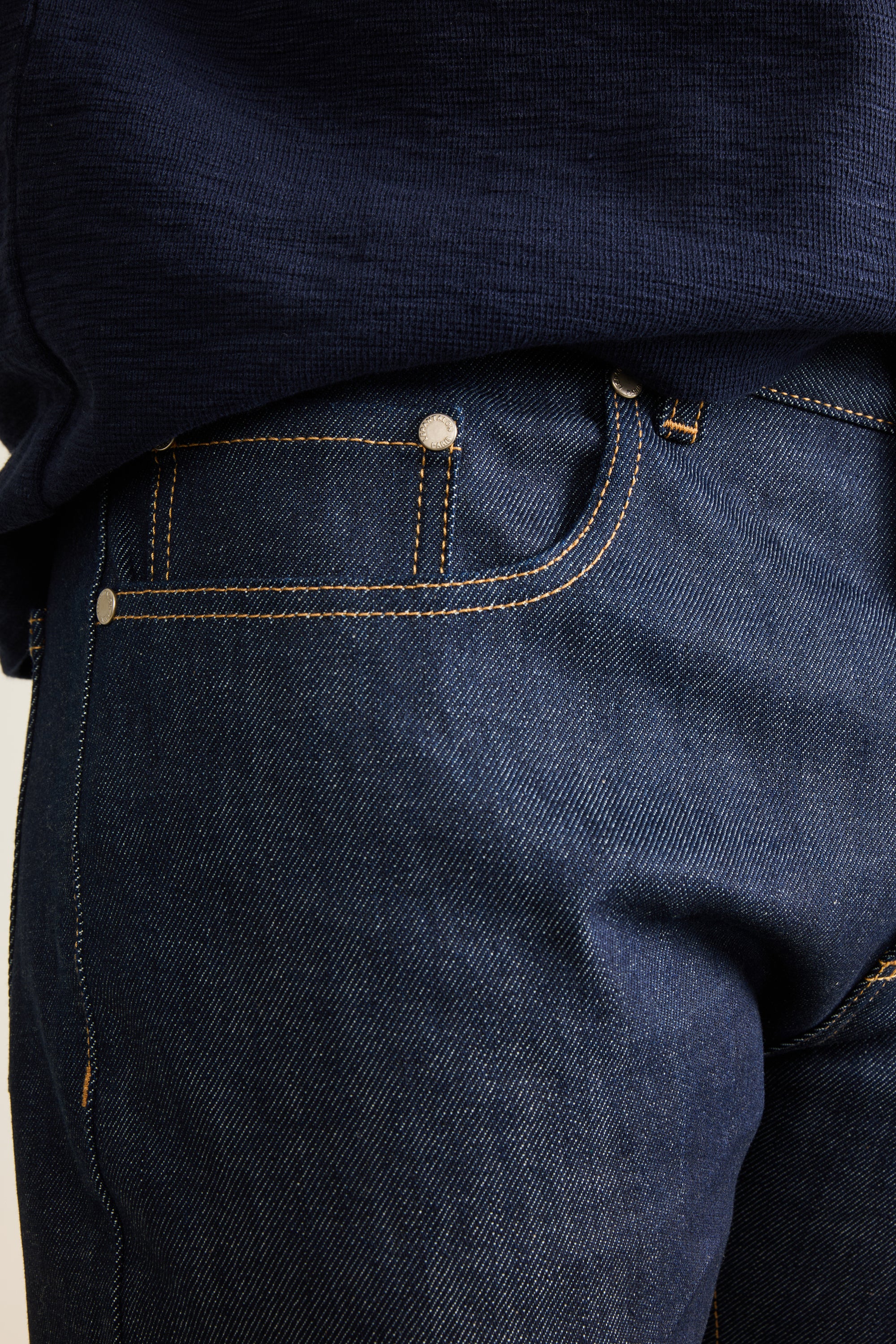 Jean selvedge bleu