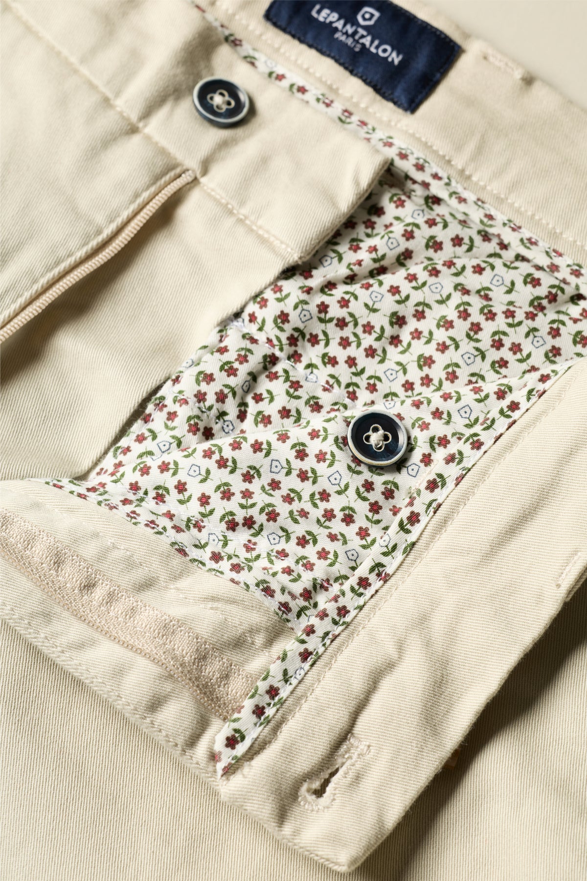 Chino easy semi-slim craie