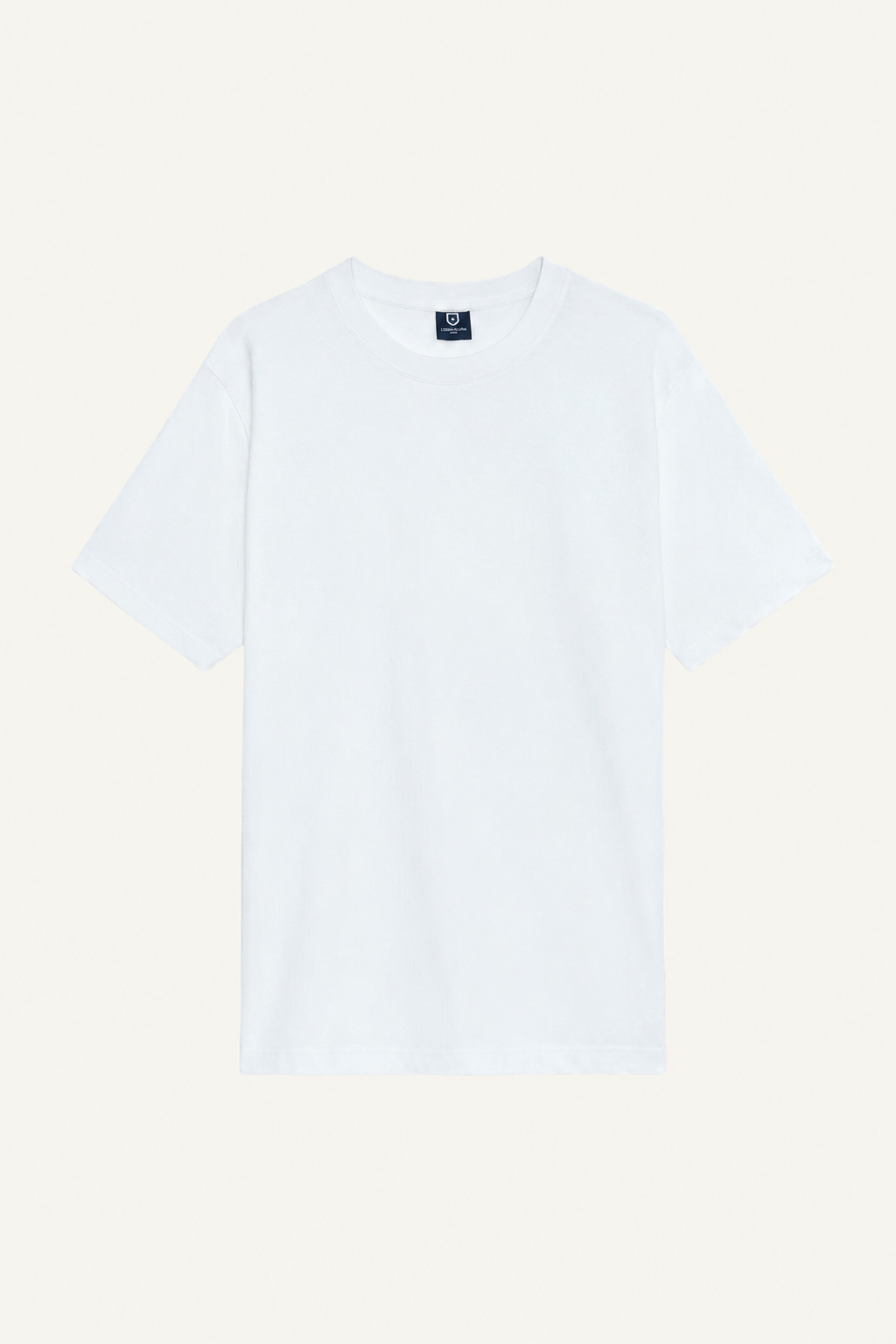 Tee-shirt coton-lin blanc