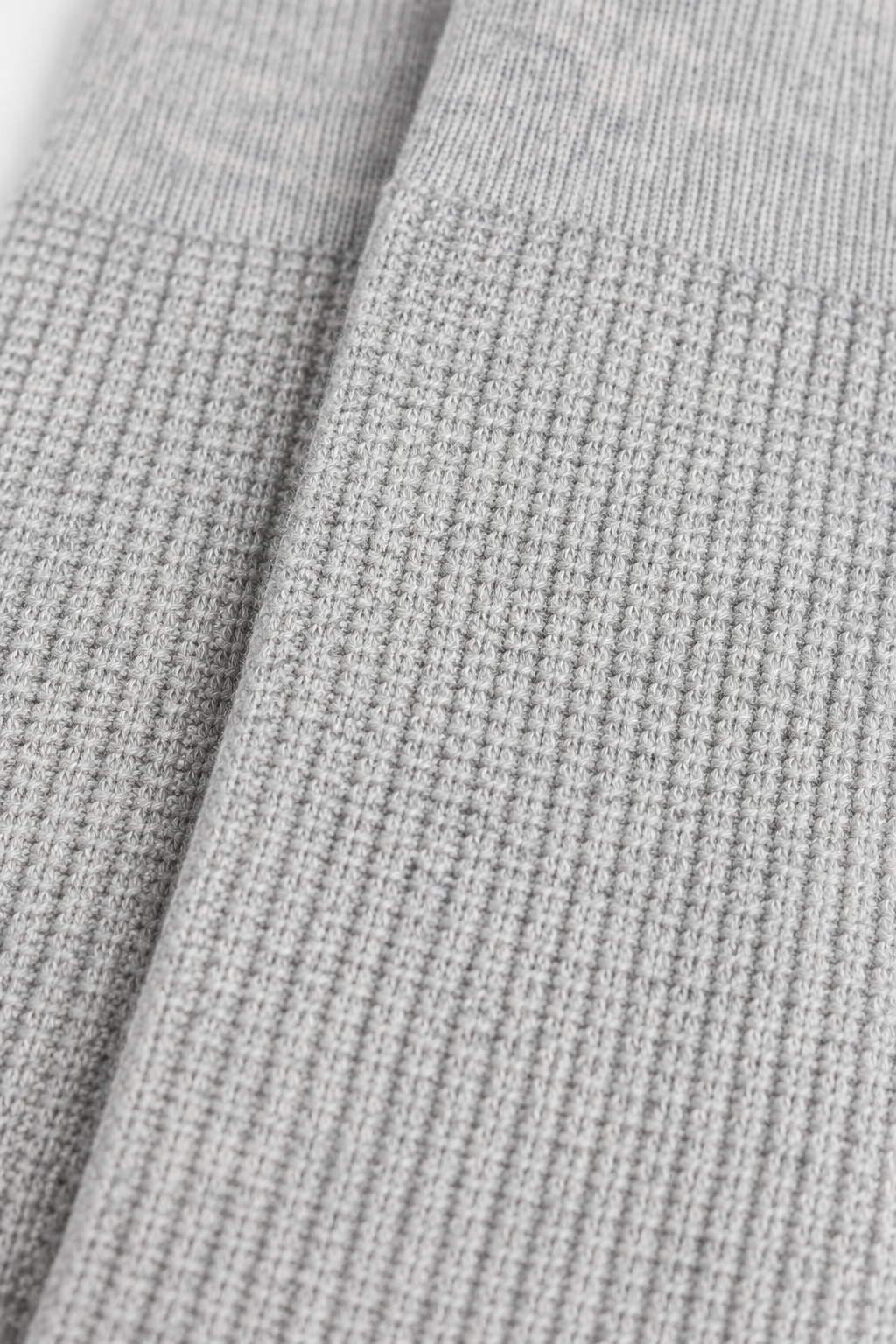 Gray Textured Socks