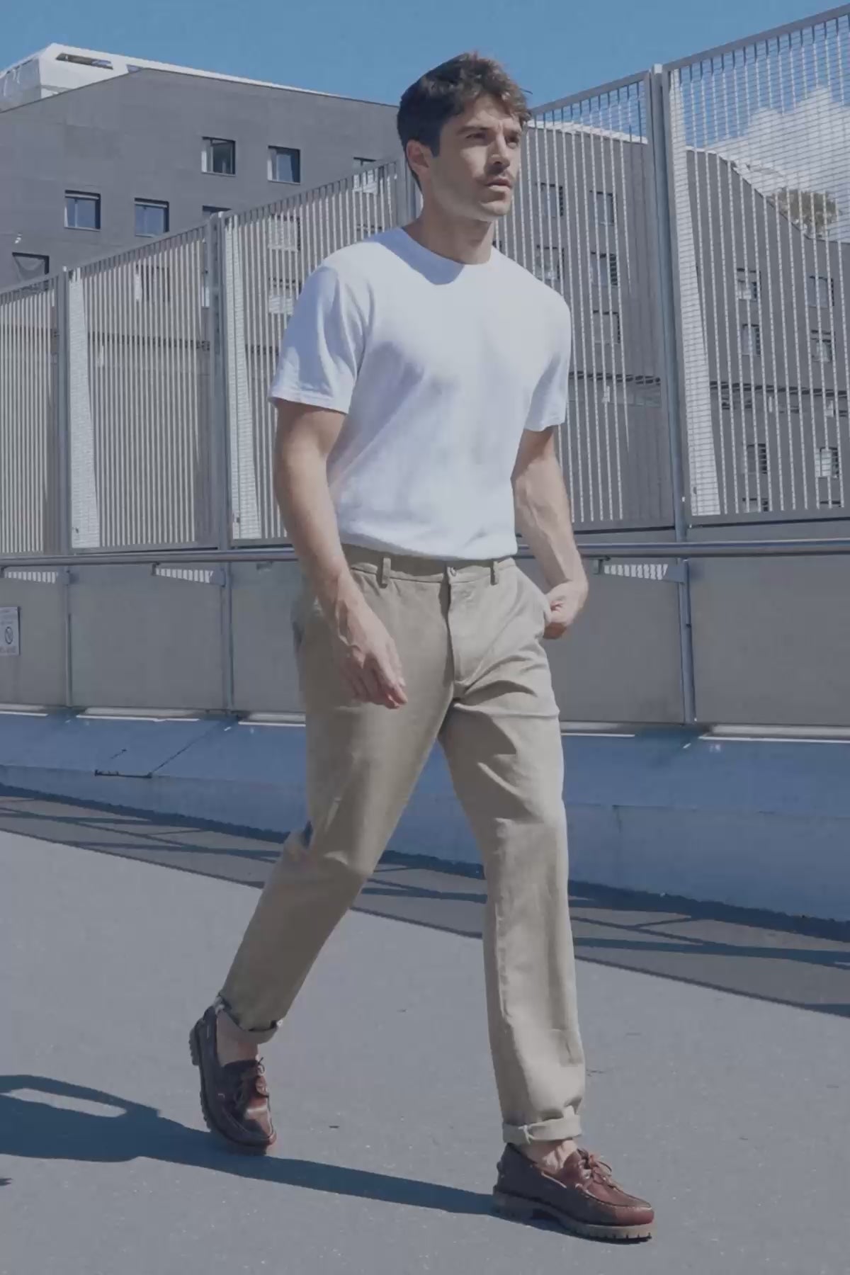 Tobacco easy chinos