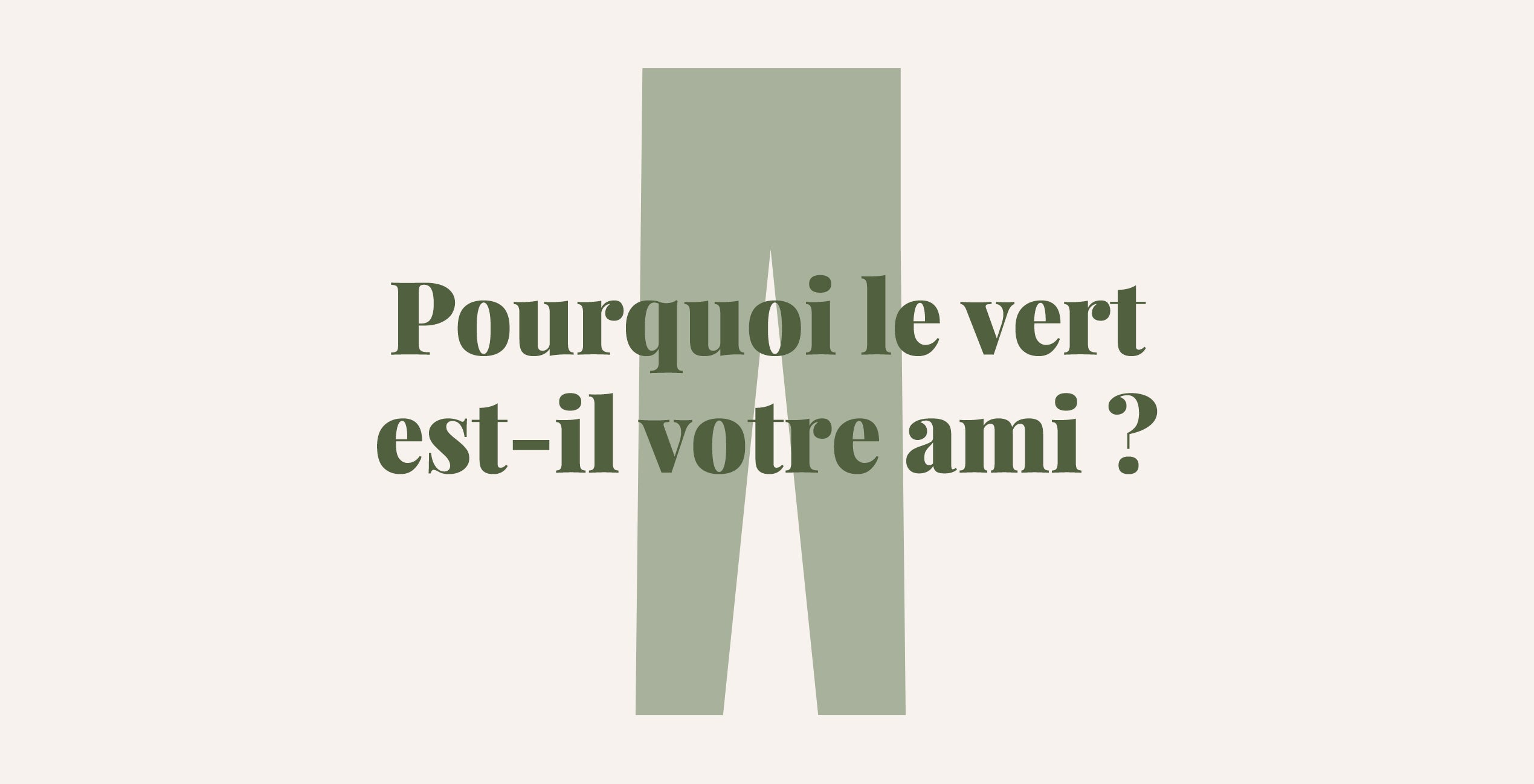 Du vert toute l’année