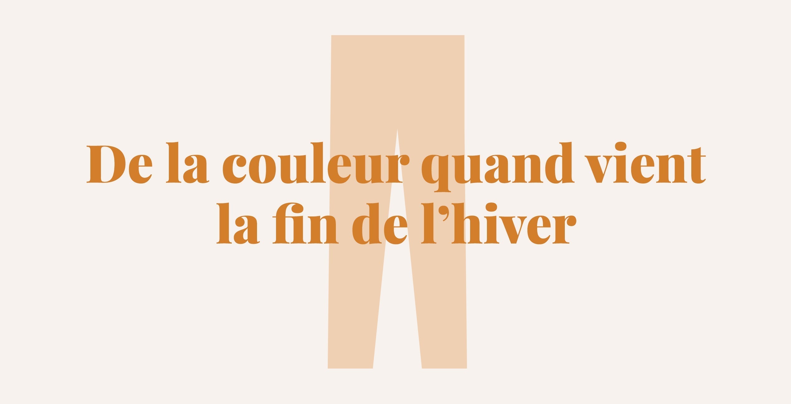 Les couleurs stars de l'hiver