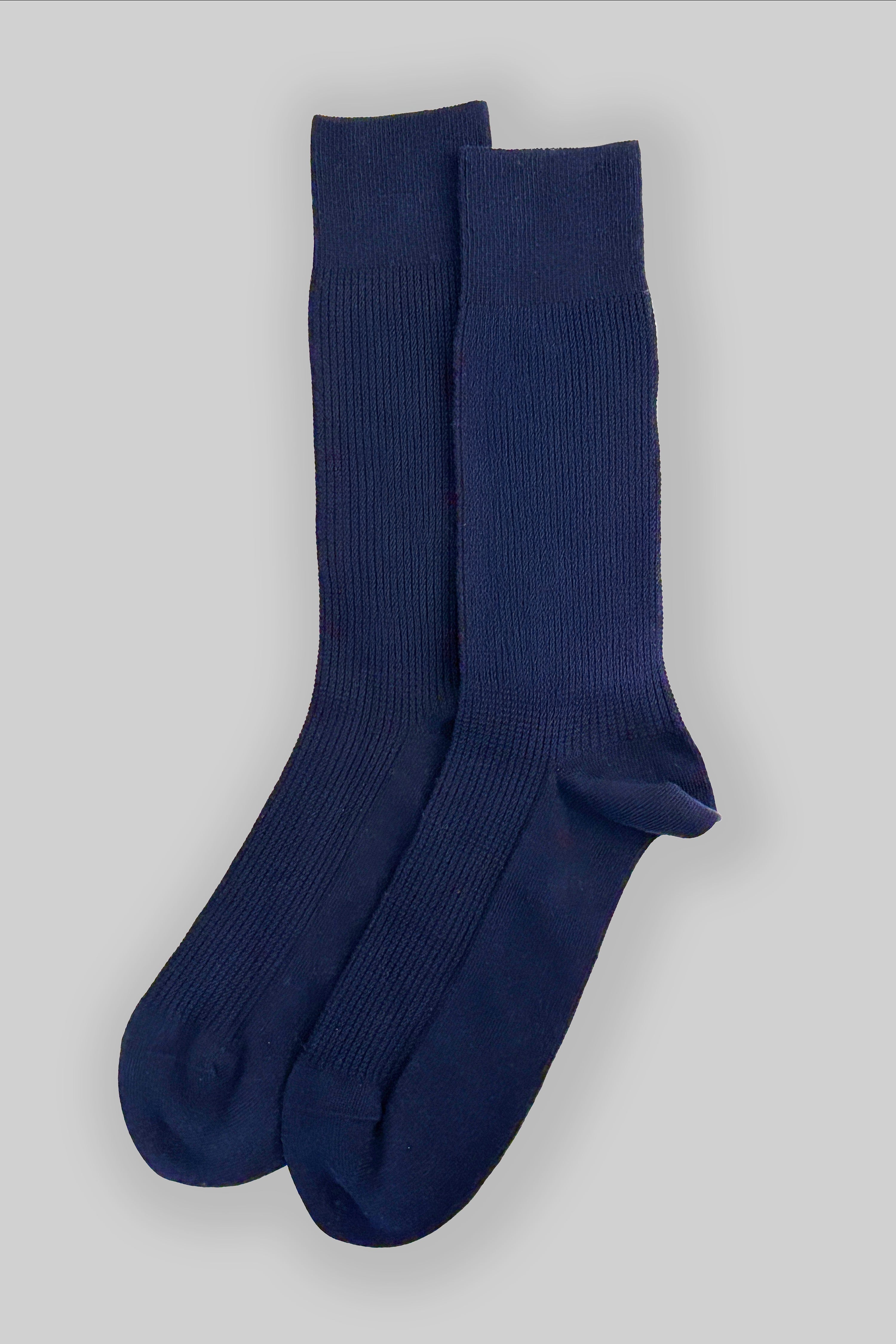 Chaussettes Texturées Bleues