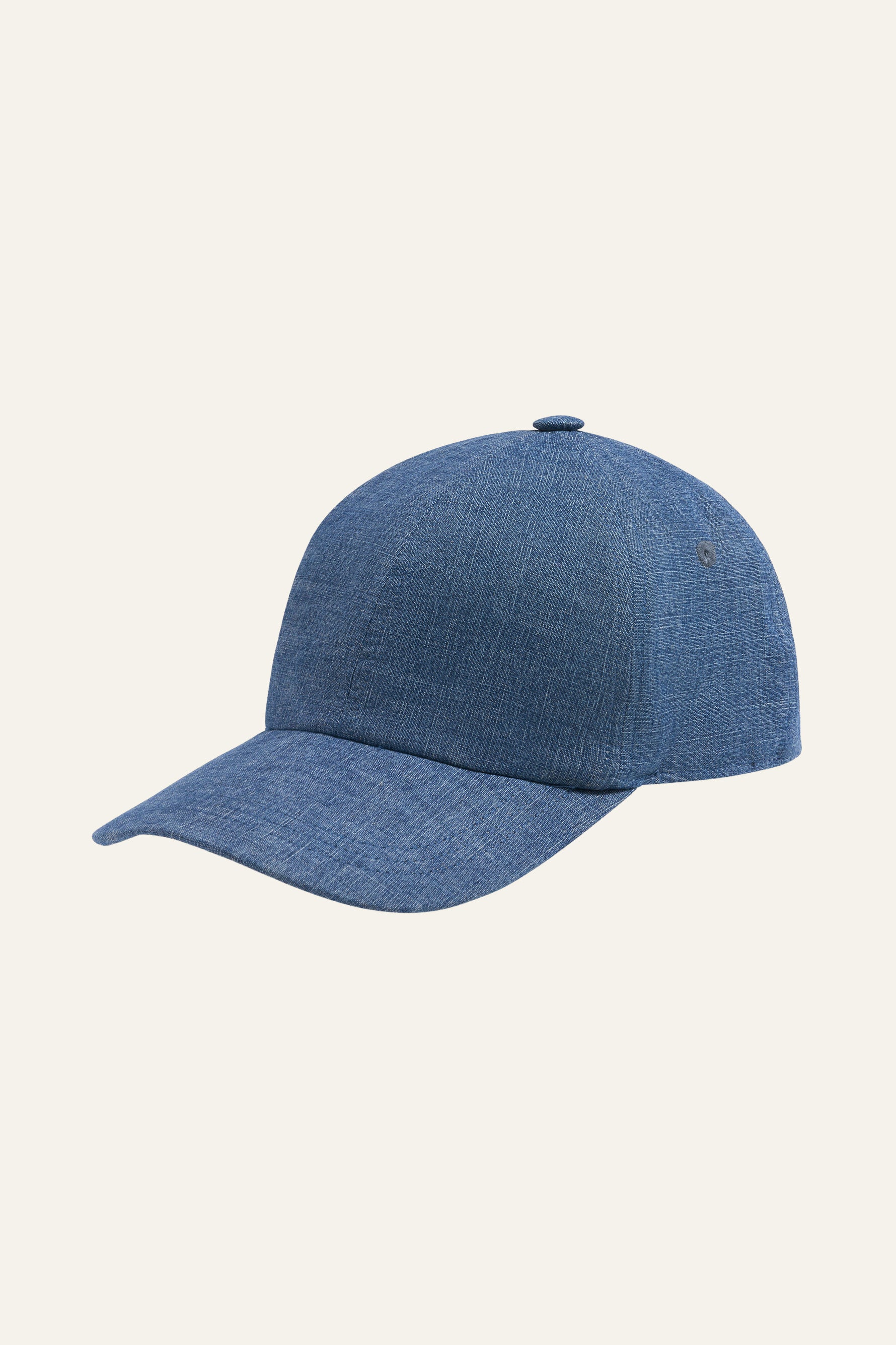 Chambray baseball cap