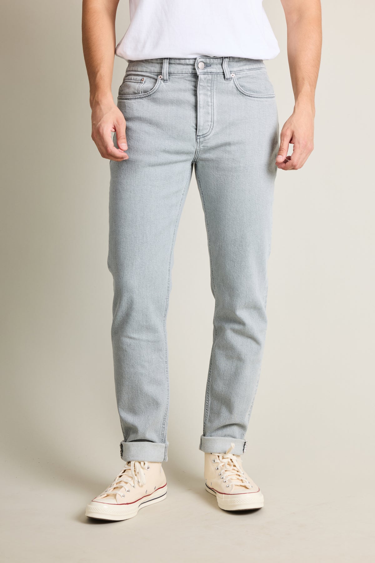 Jean classique gris