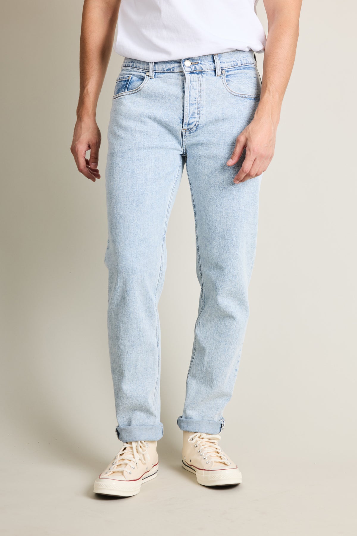 Jean classique bleu bleached