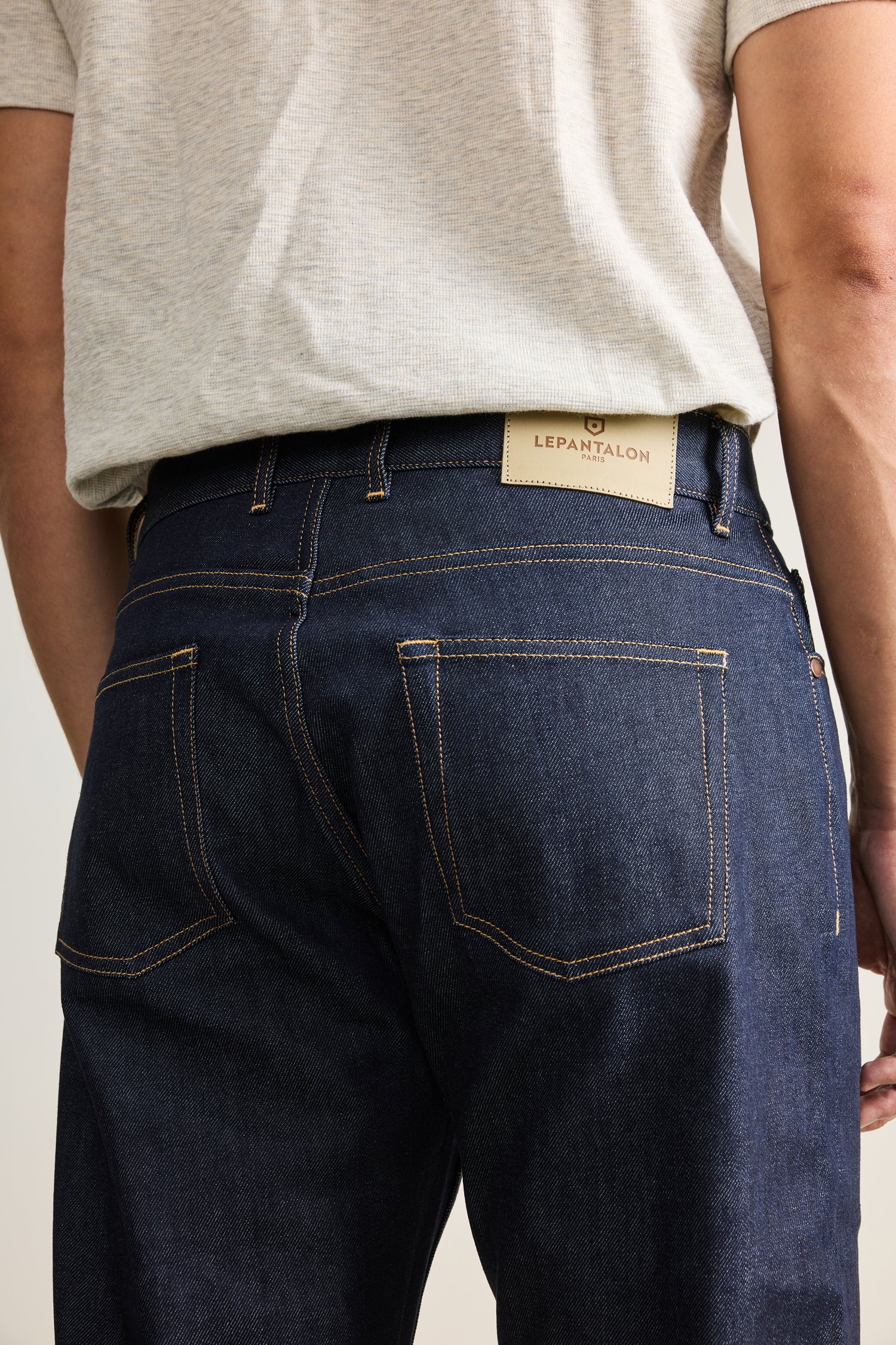 Jean selvedge bleu
