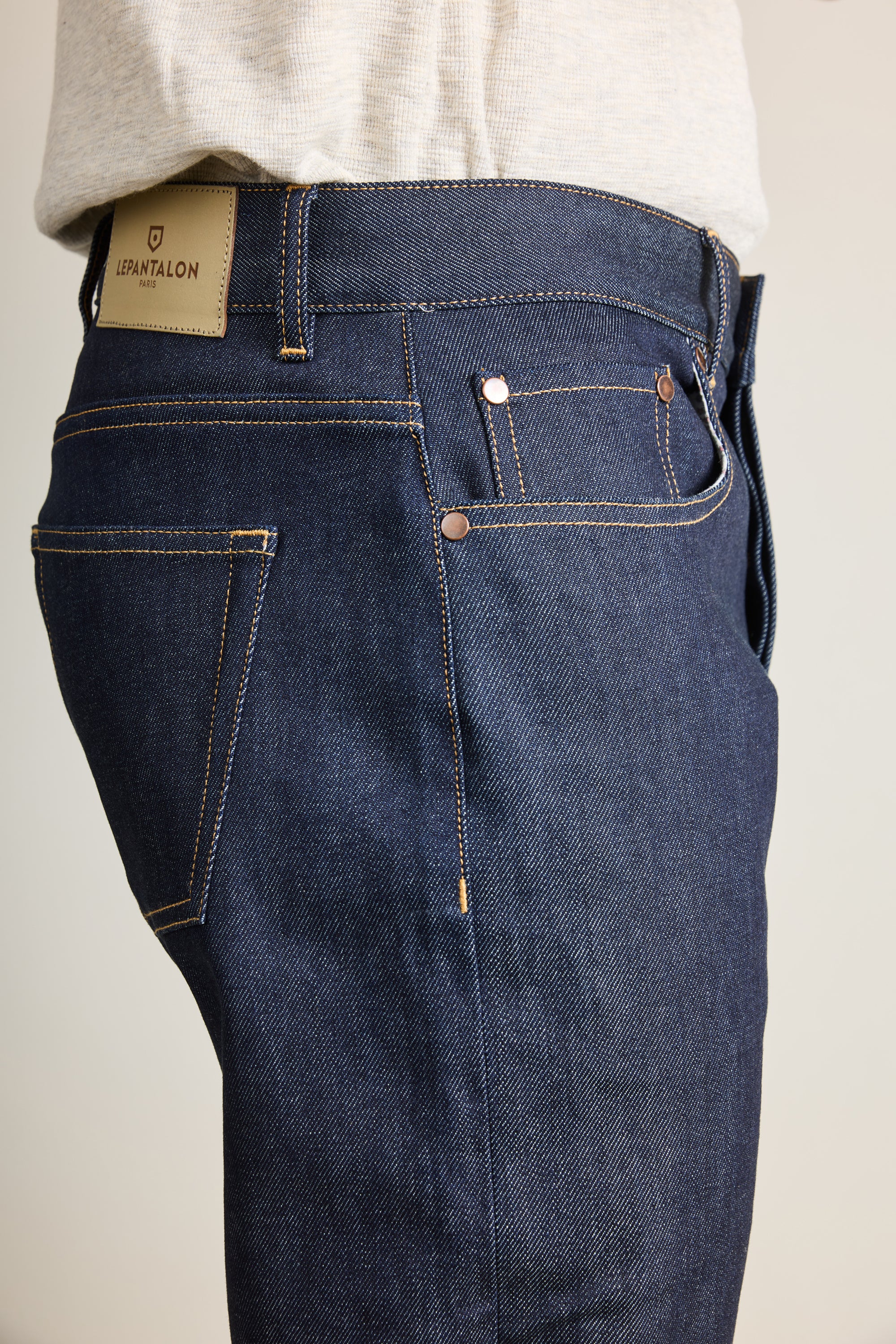 Blue selvedge jeans