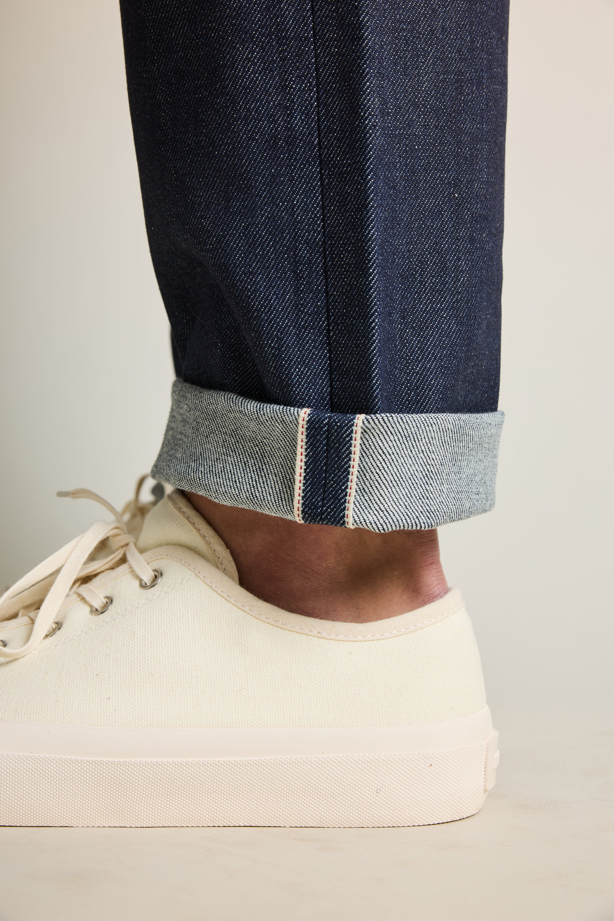 Blue selvedge jeans