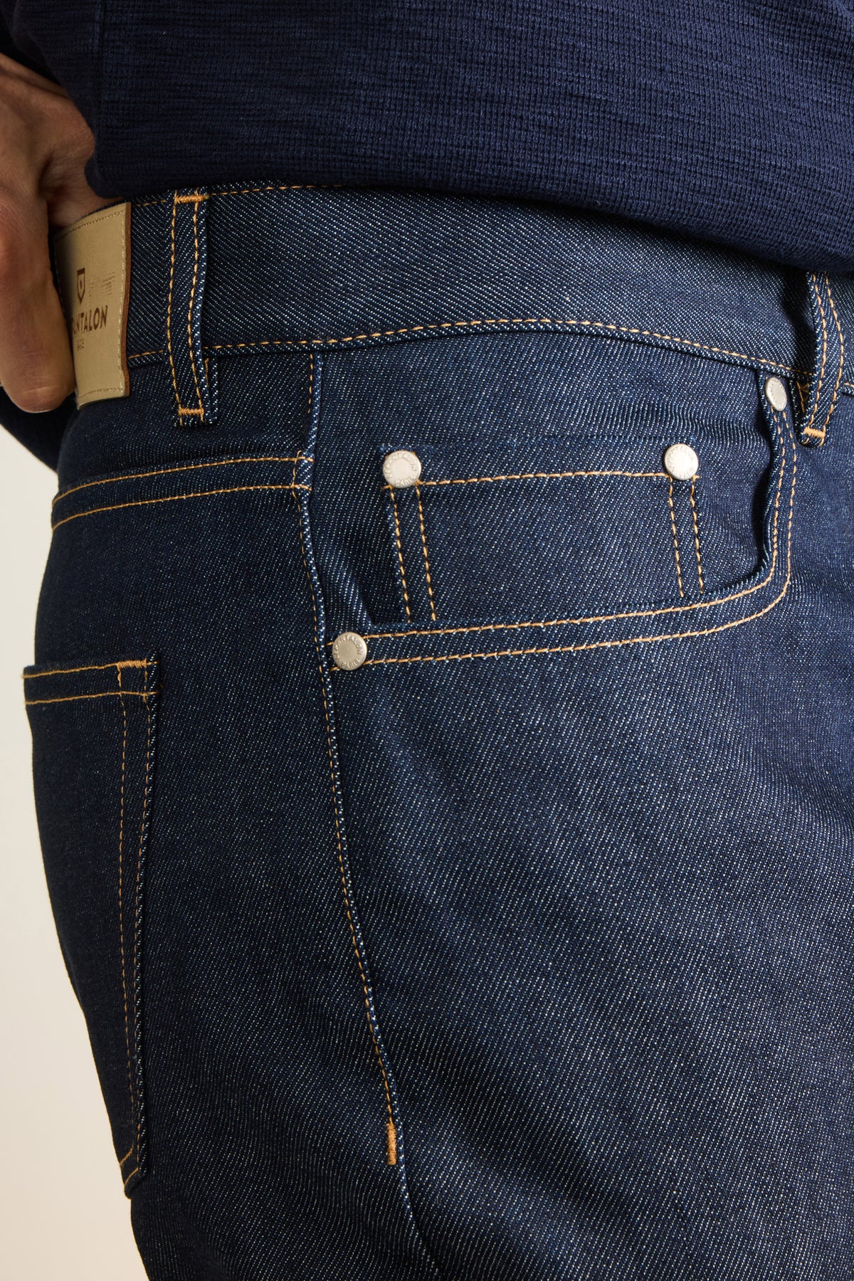 Jean selvedge bleu