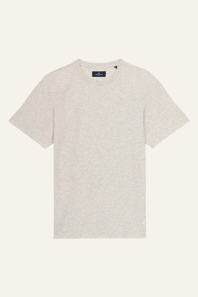 Tee-shirt texturé gris clair
