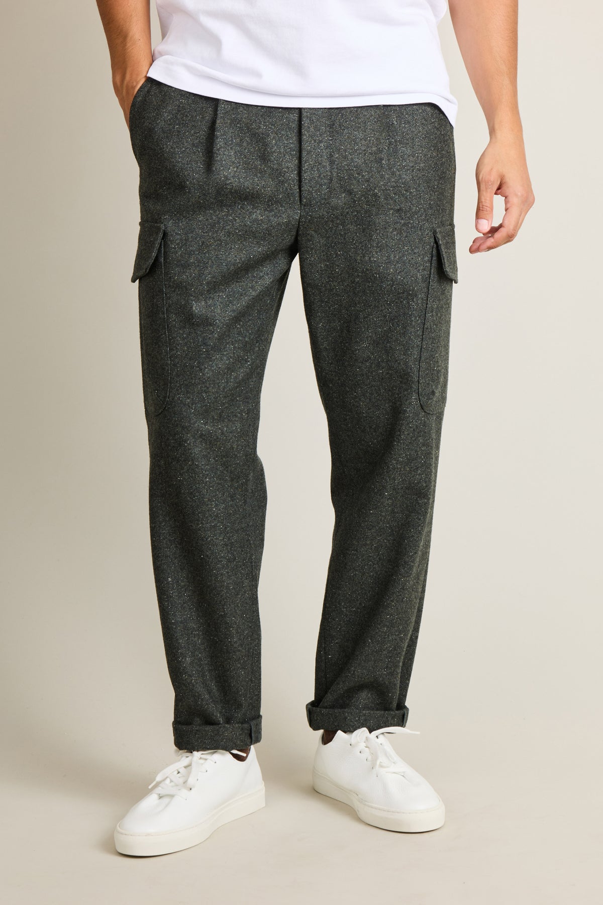 Flannel Cargo Pants
