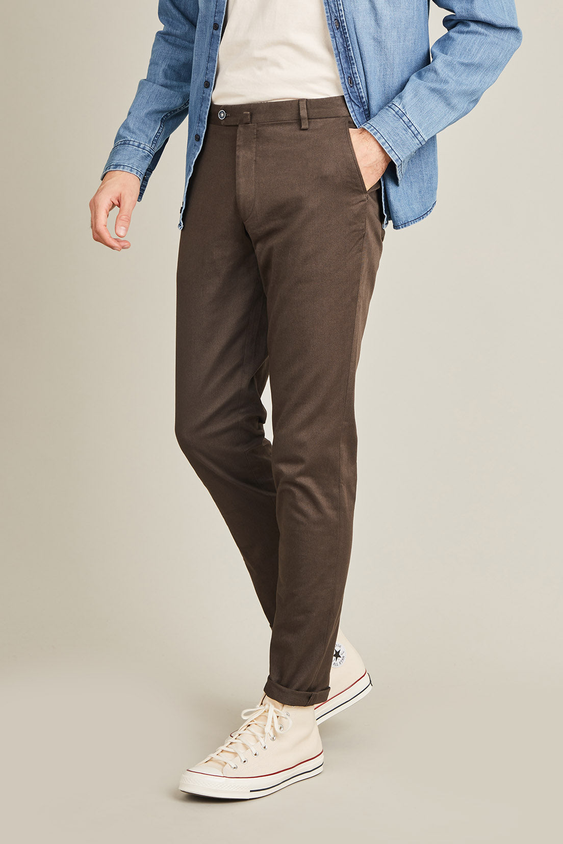 Chino noisette