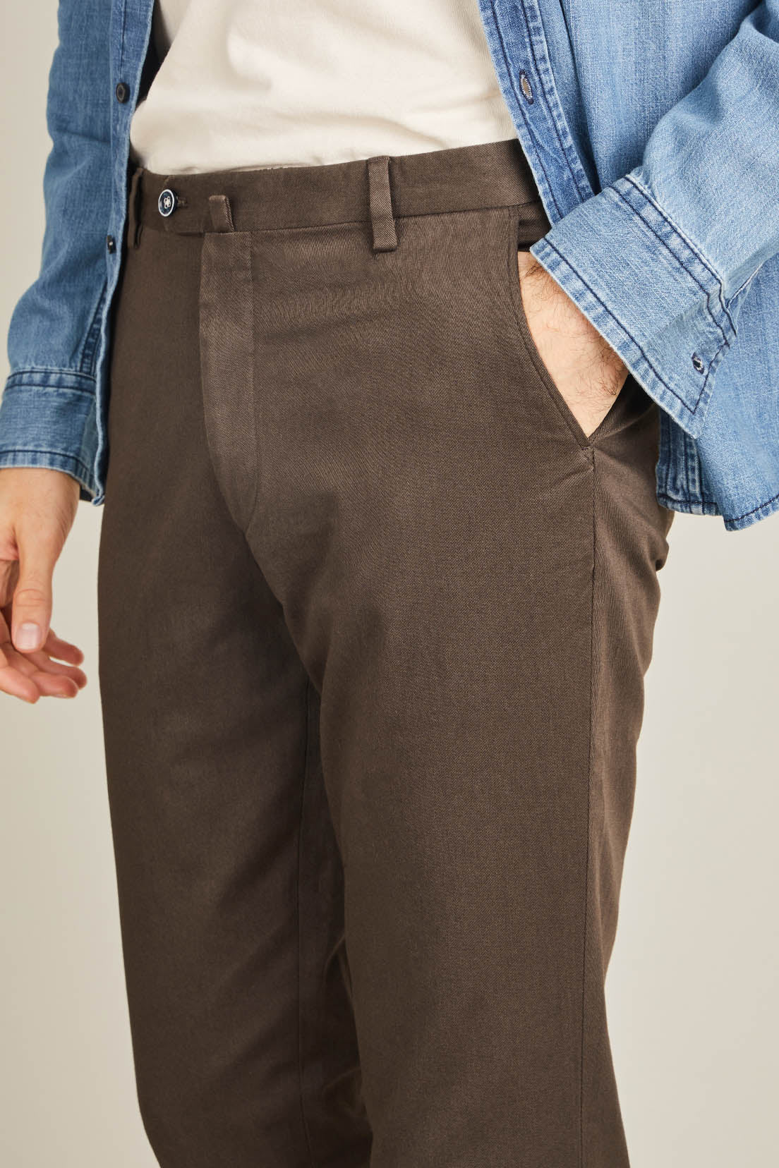 Hazelnut chinos
