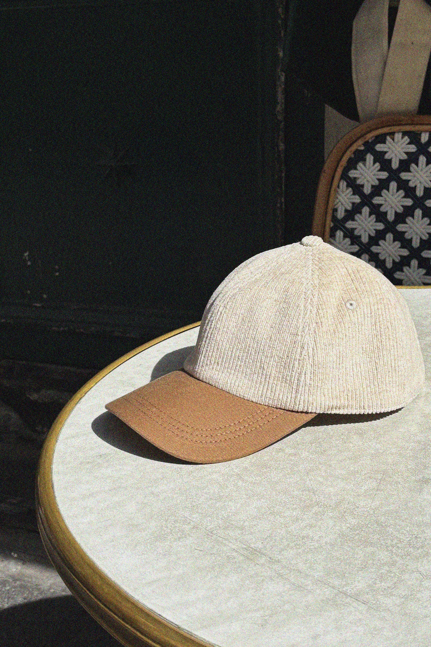Casquette bicolore