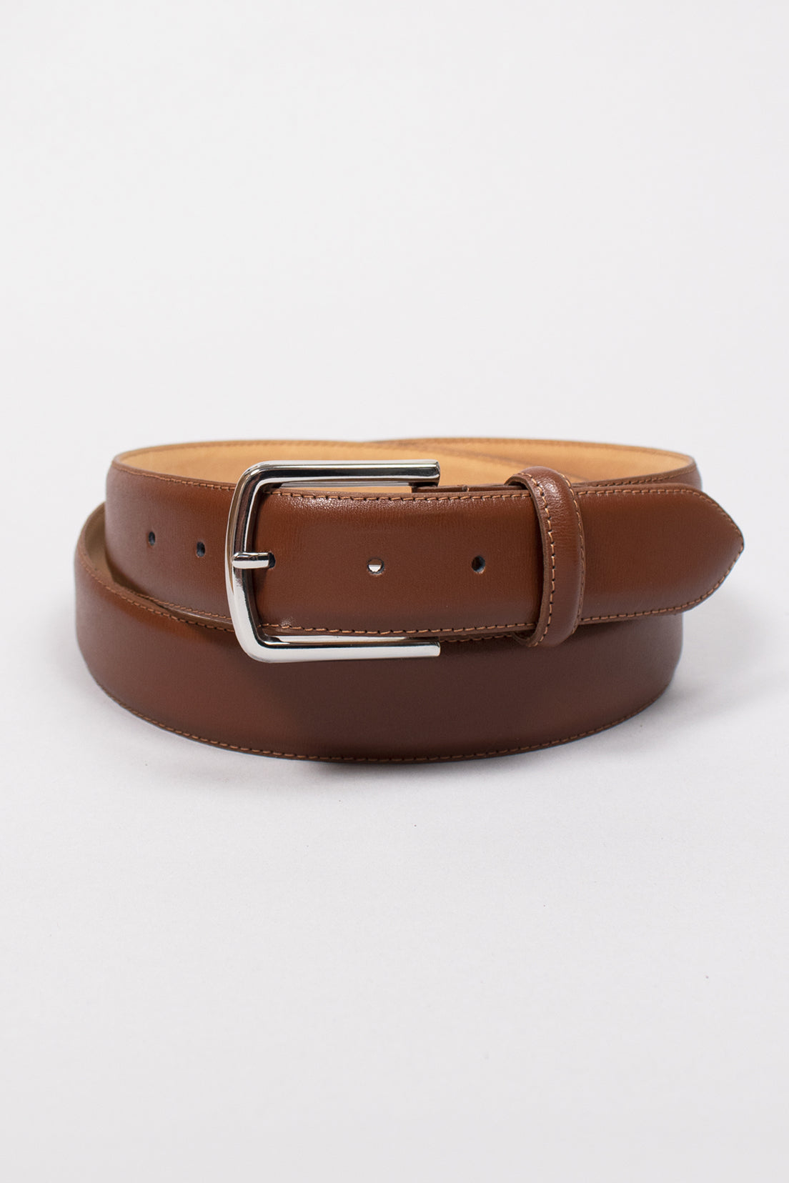 Ceinture en cuir marron