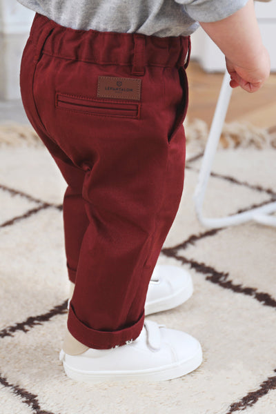 Pantalon en twill avec boutons devant - Noir - FEMME | H&M BE