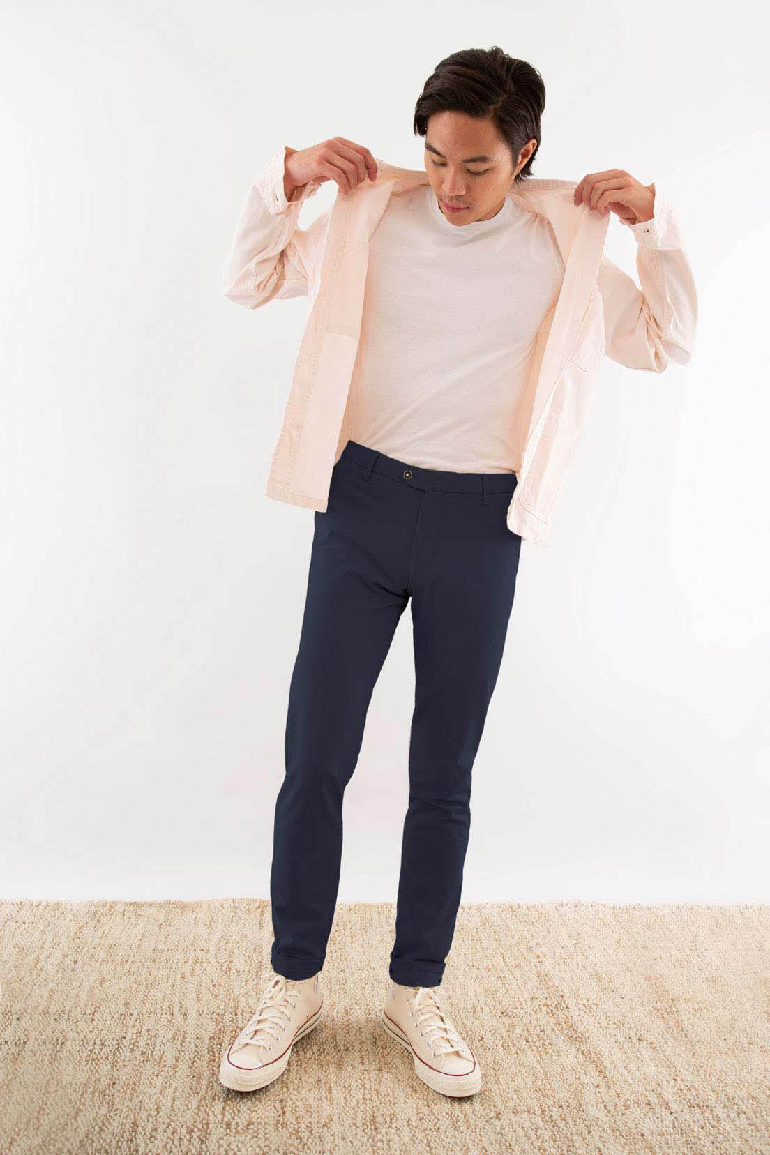 Chino Aerien Bleu Marine