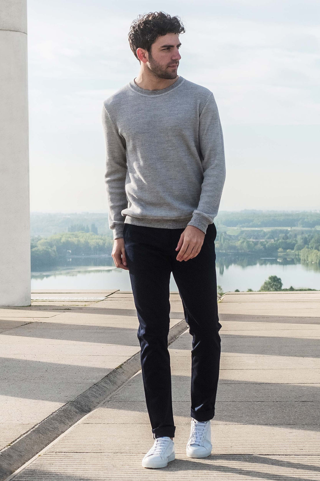 Chino Sport Bleu Marine v1