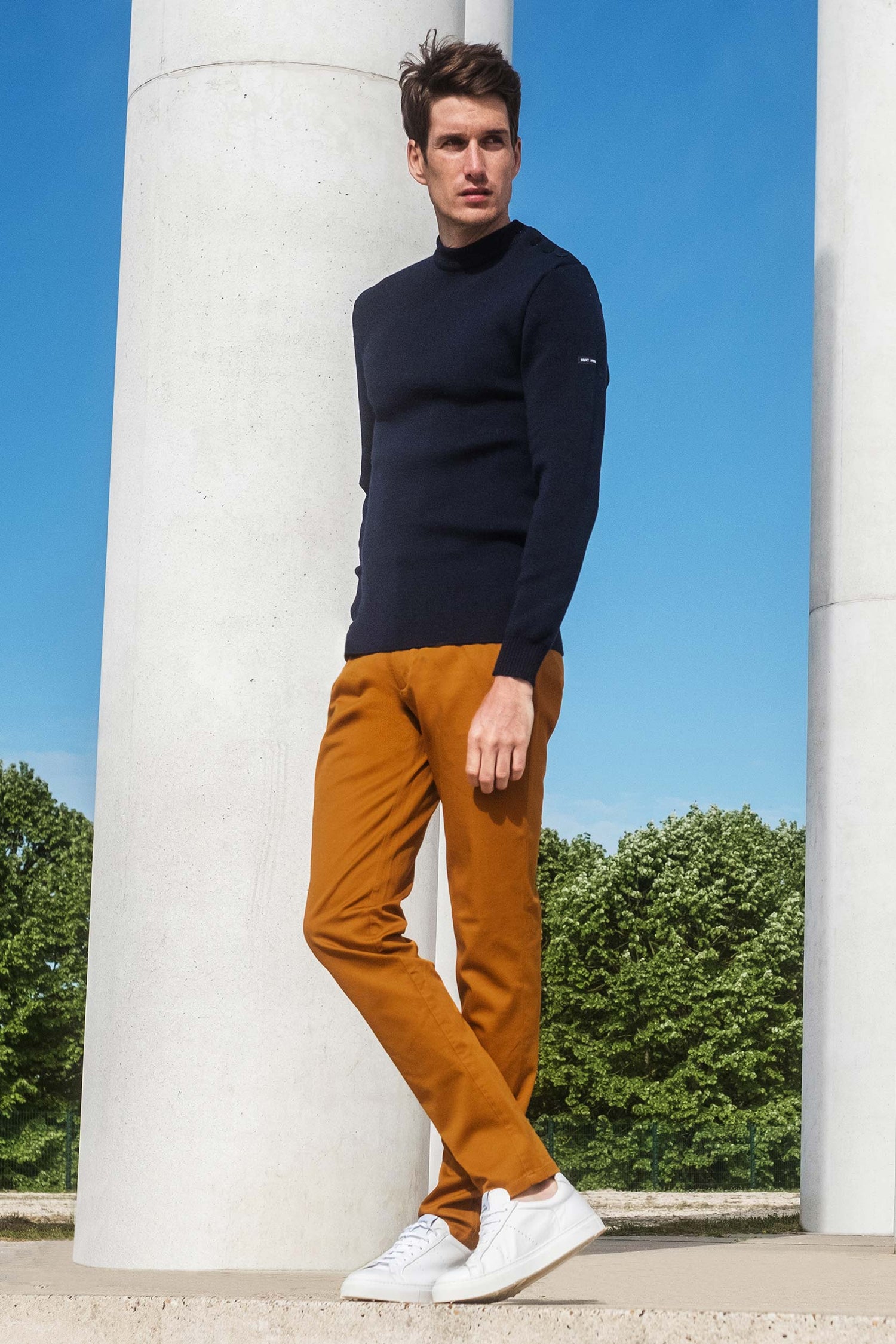 Chino Sport Moutarde v1