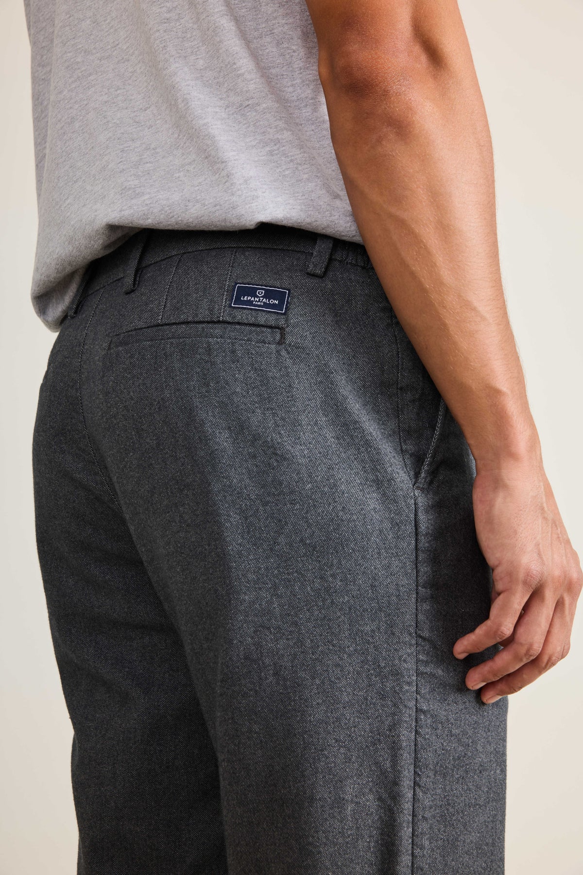 Easy anthracite warm chinos