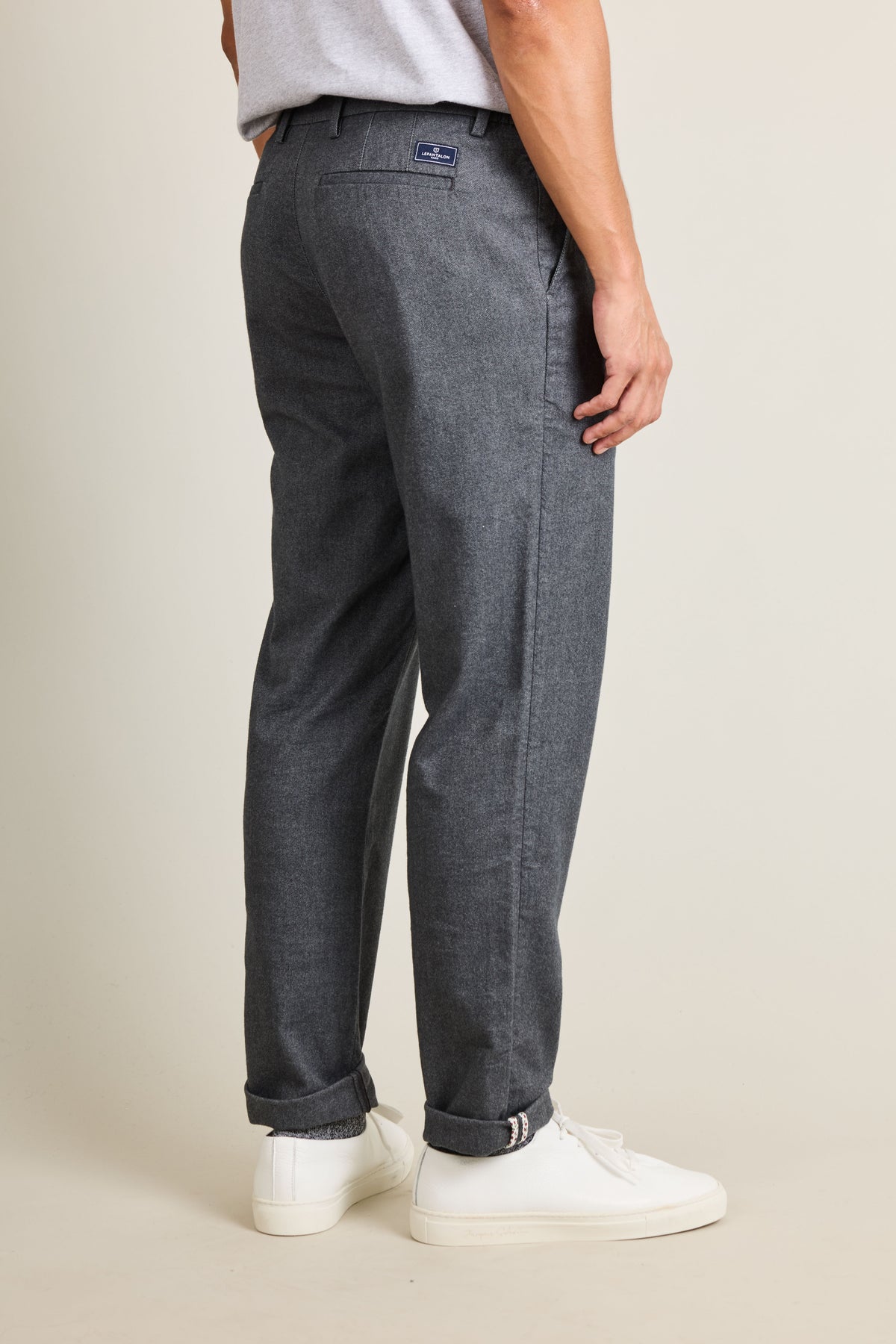 Easy anthracite warm chinos