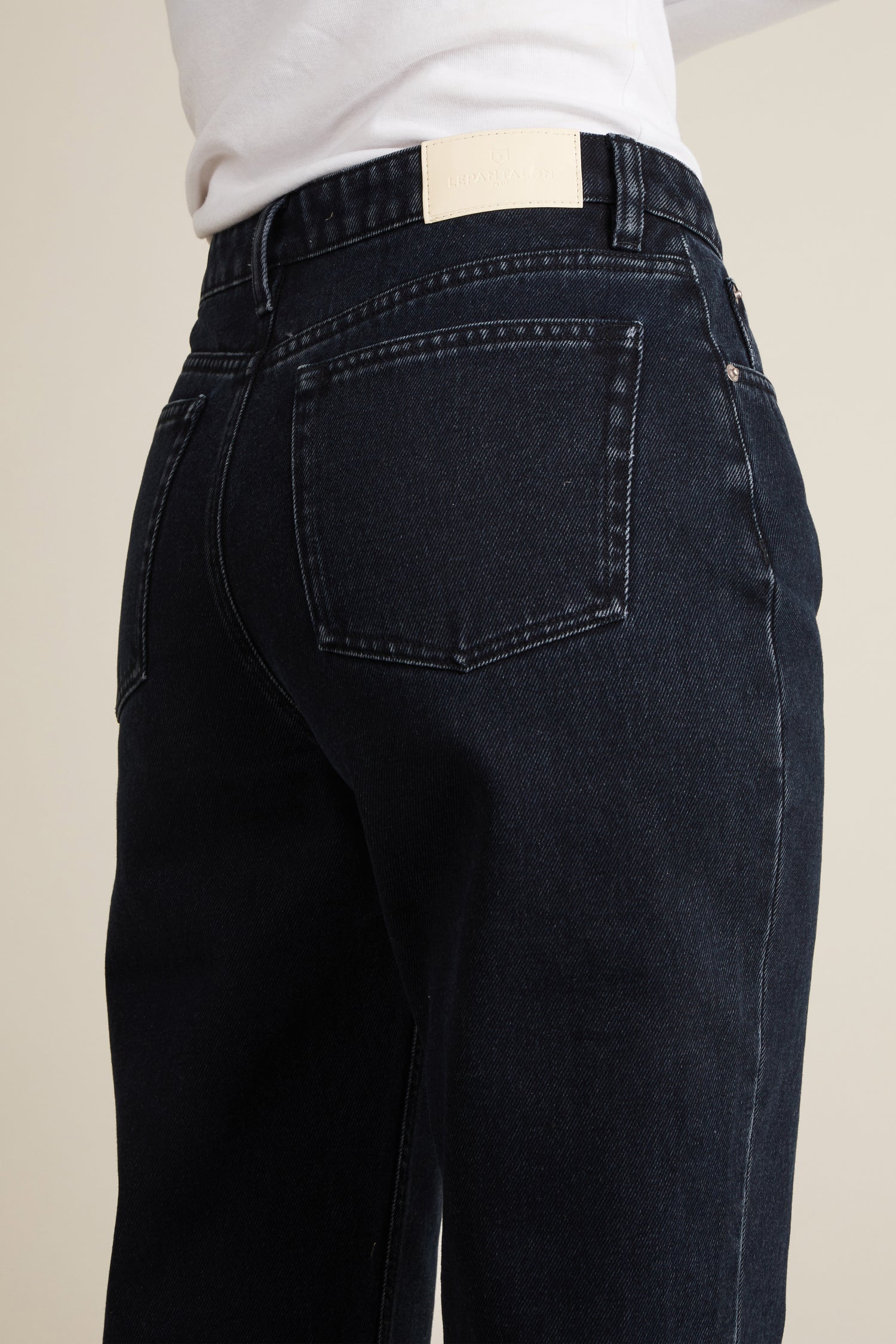 Black Straight Jeans