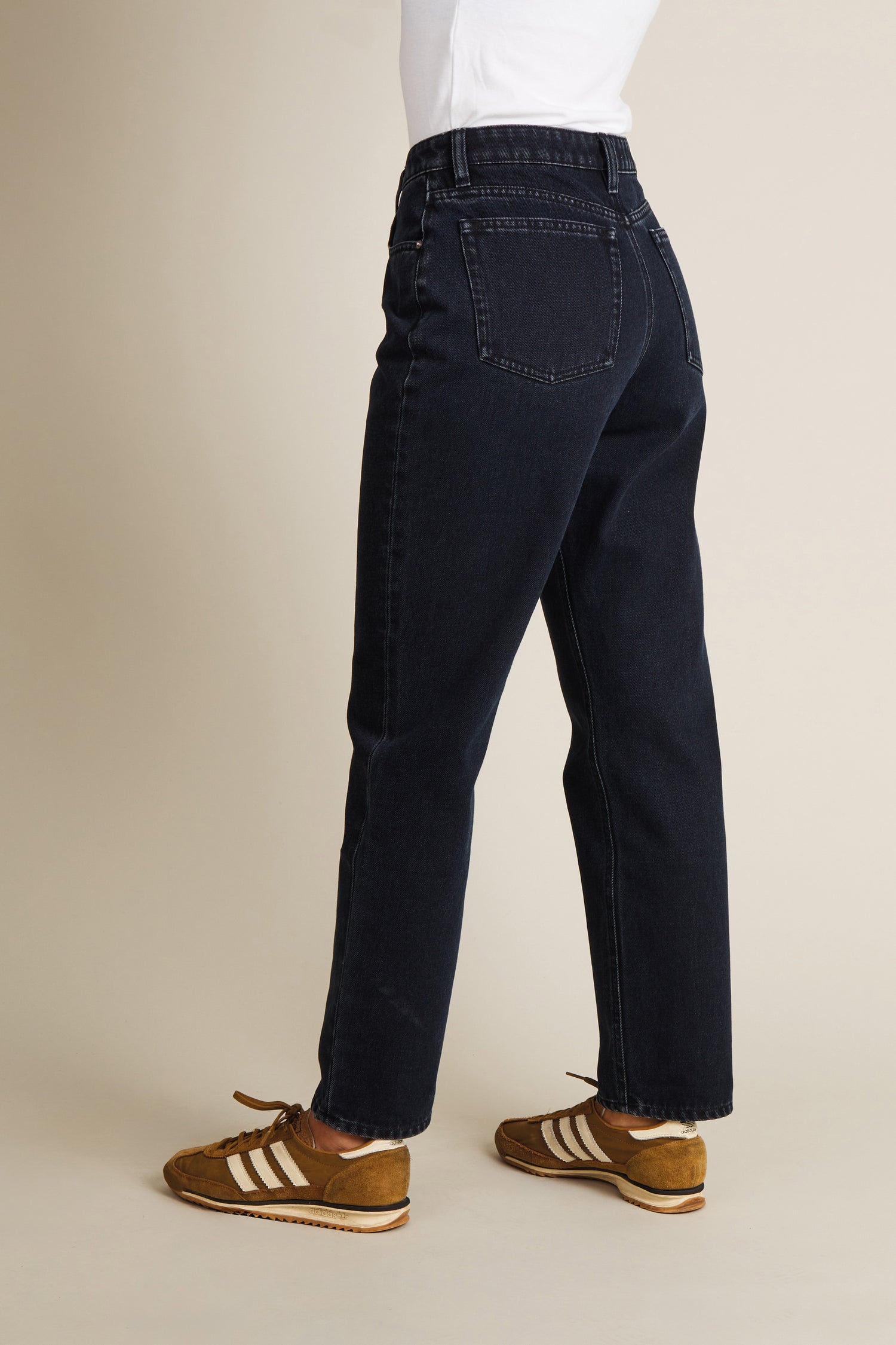Black Straight Jeans